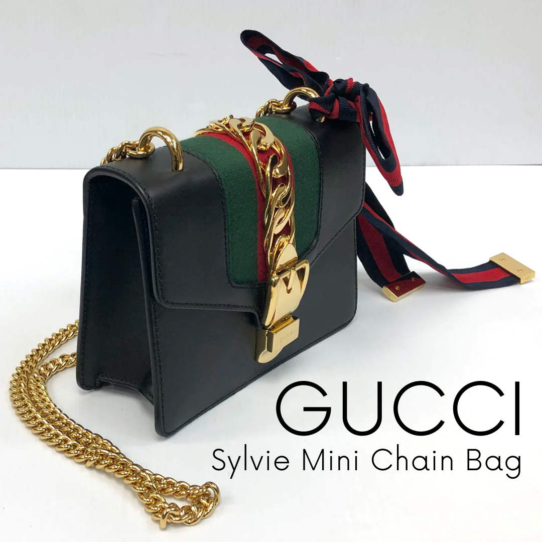 Sylvie mini chain discount bag