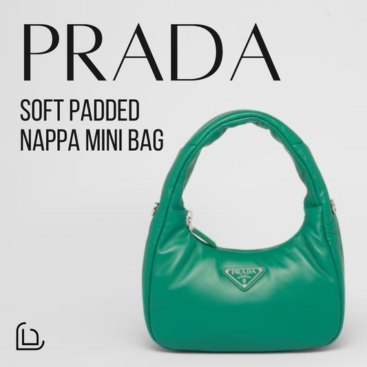 Prada Soft Padded Nappa Mini Bag