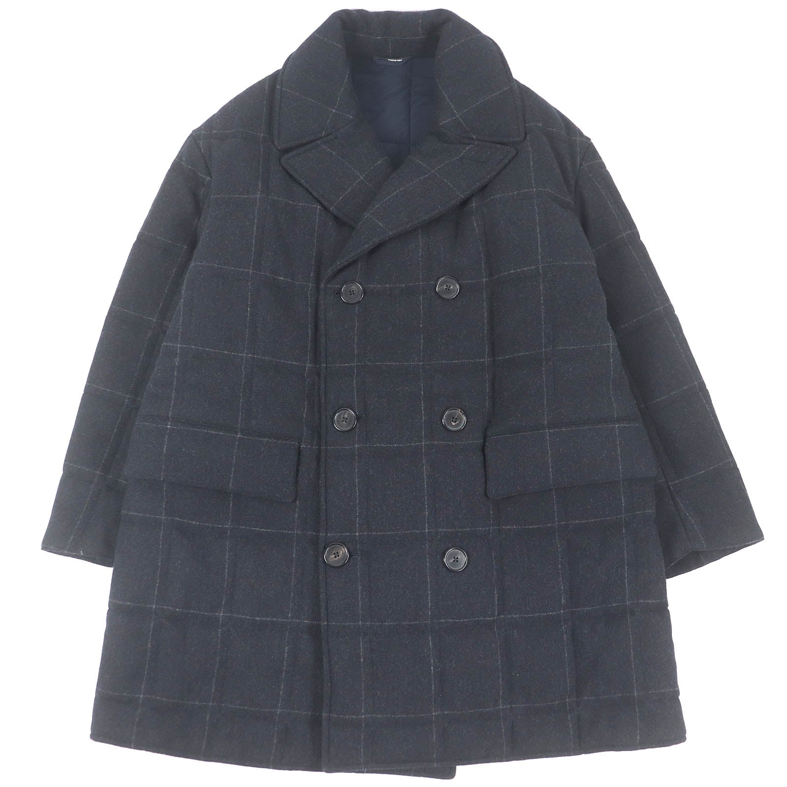 HERMES Cashmere Double-Breasted Coat