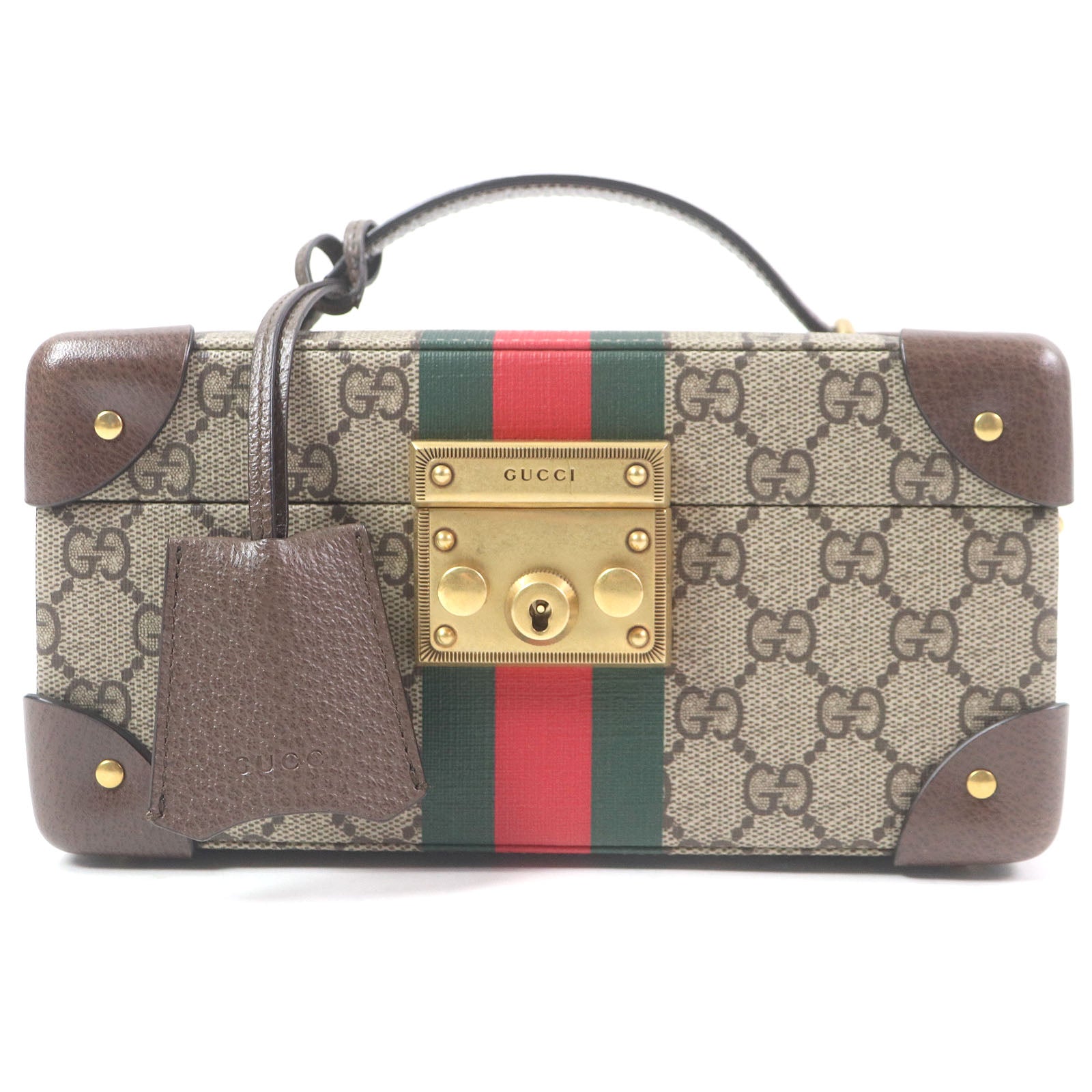 Gucci Gucci Savoy GG Supreme Briefcase