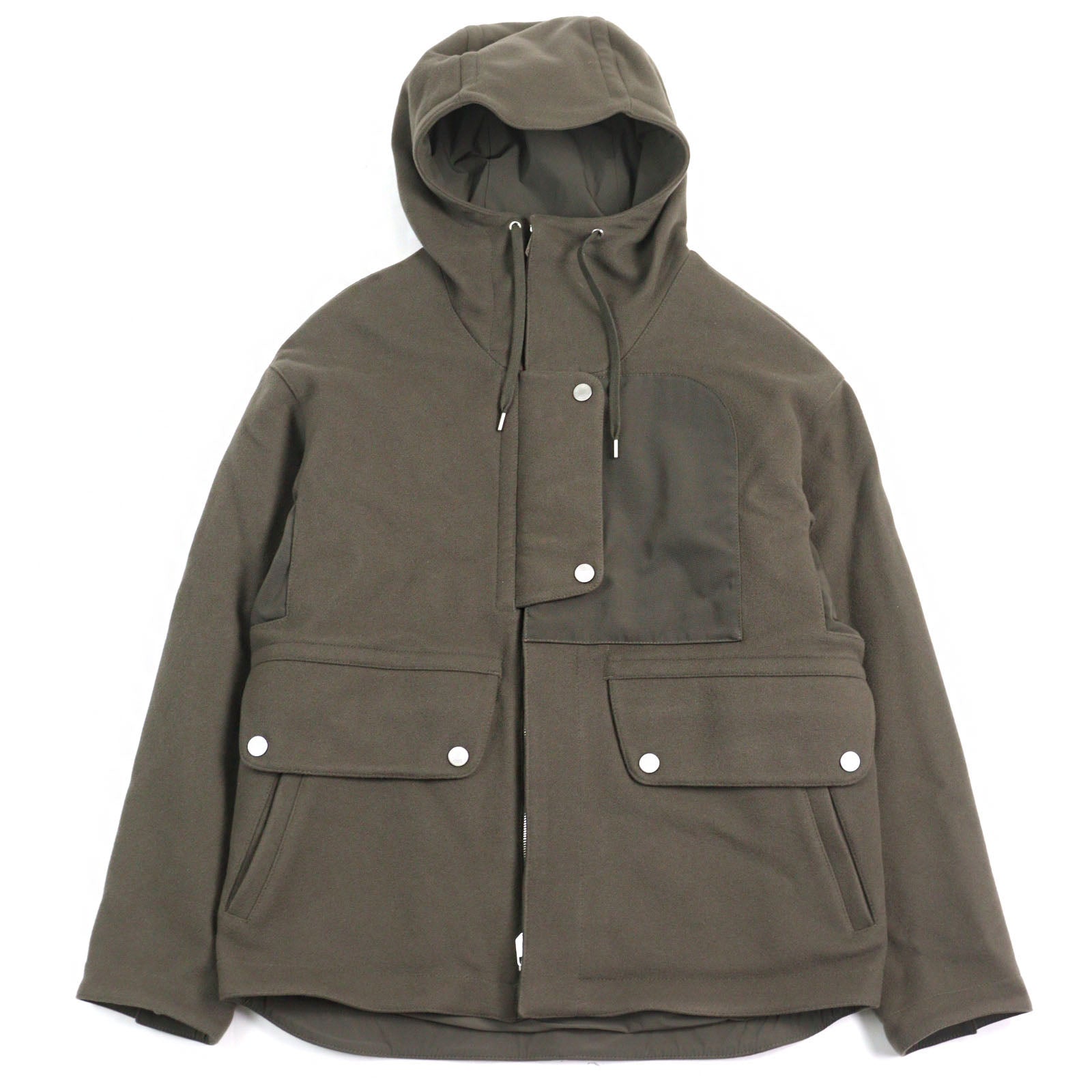Hermes Serie button Wool Nylon Jacket