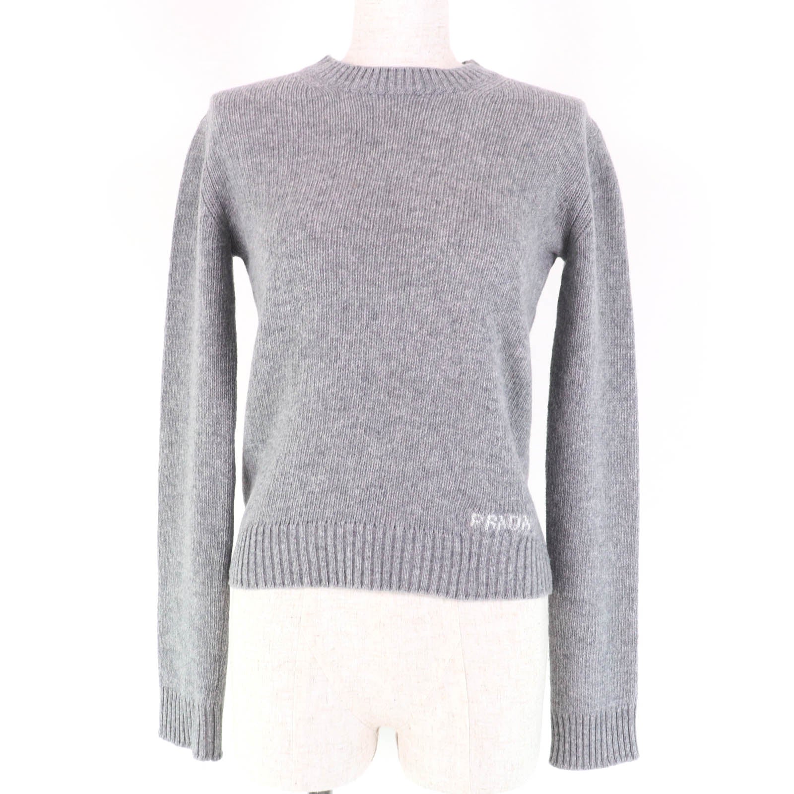 Prada Logo design Virgin wool knitwear