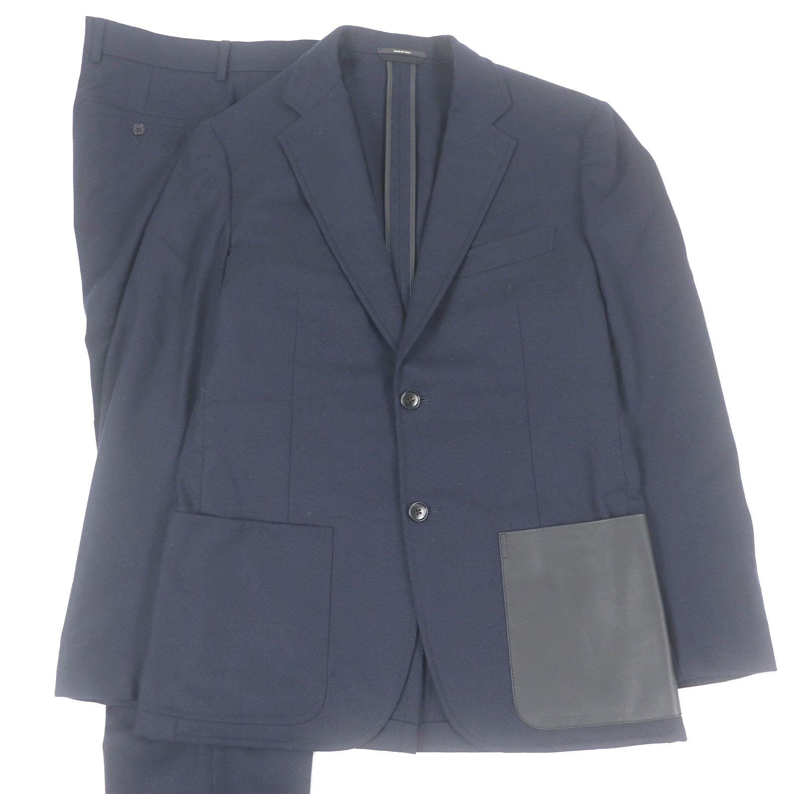 Hermes Suit Leather Suit Set