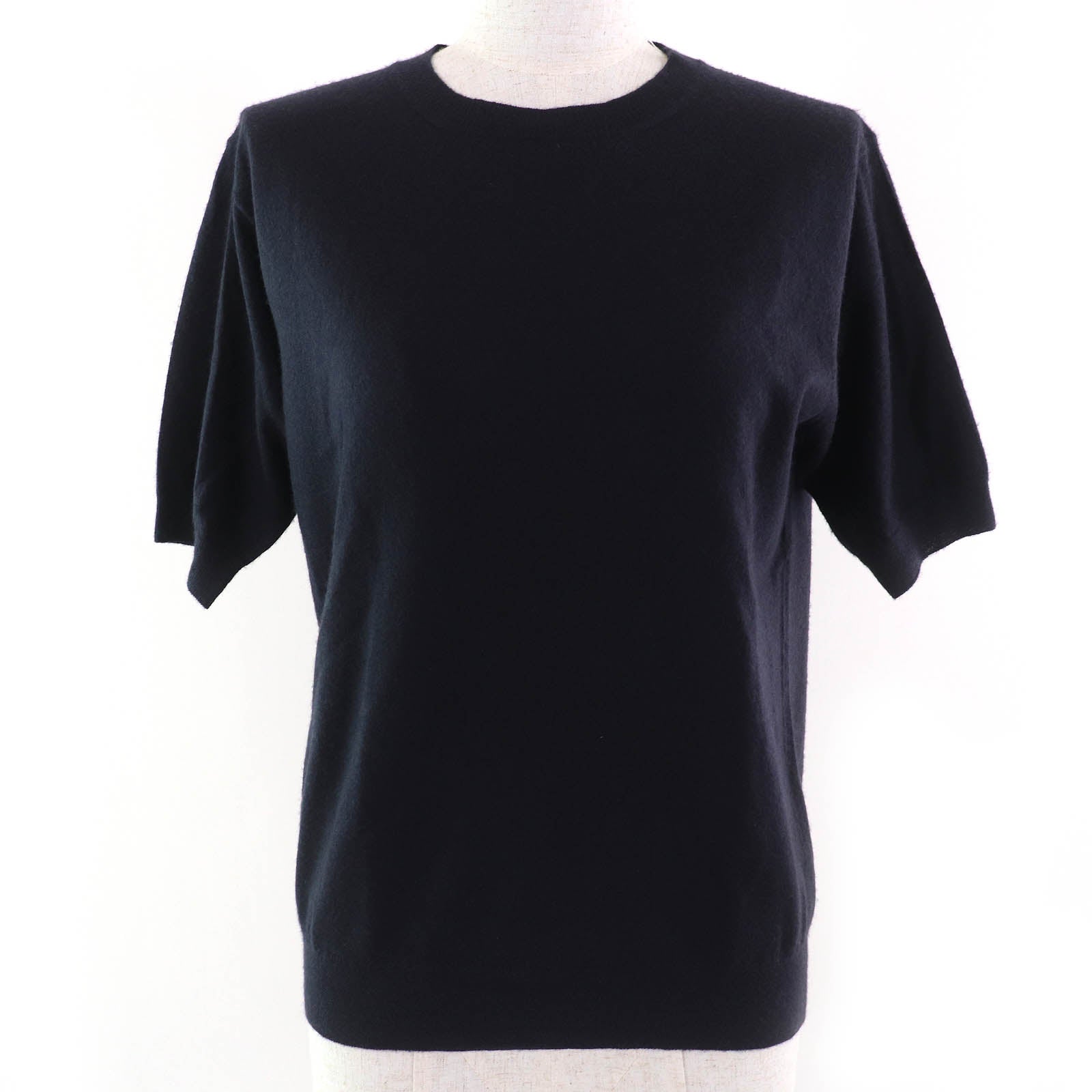 Prada Crew neck short sleeve cashmere knit sweater