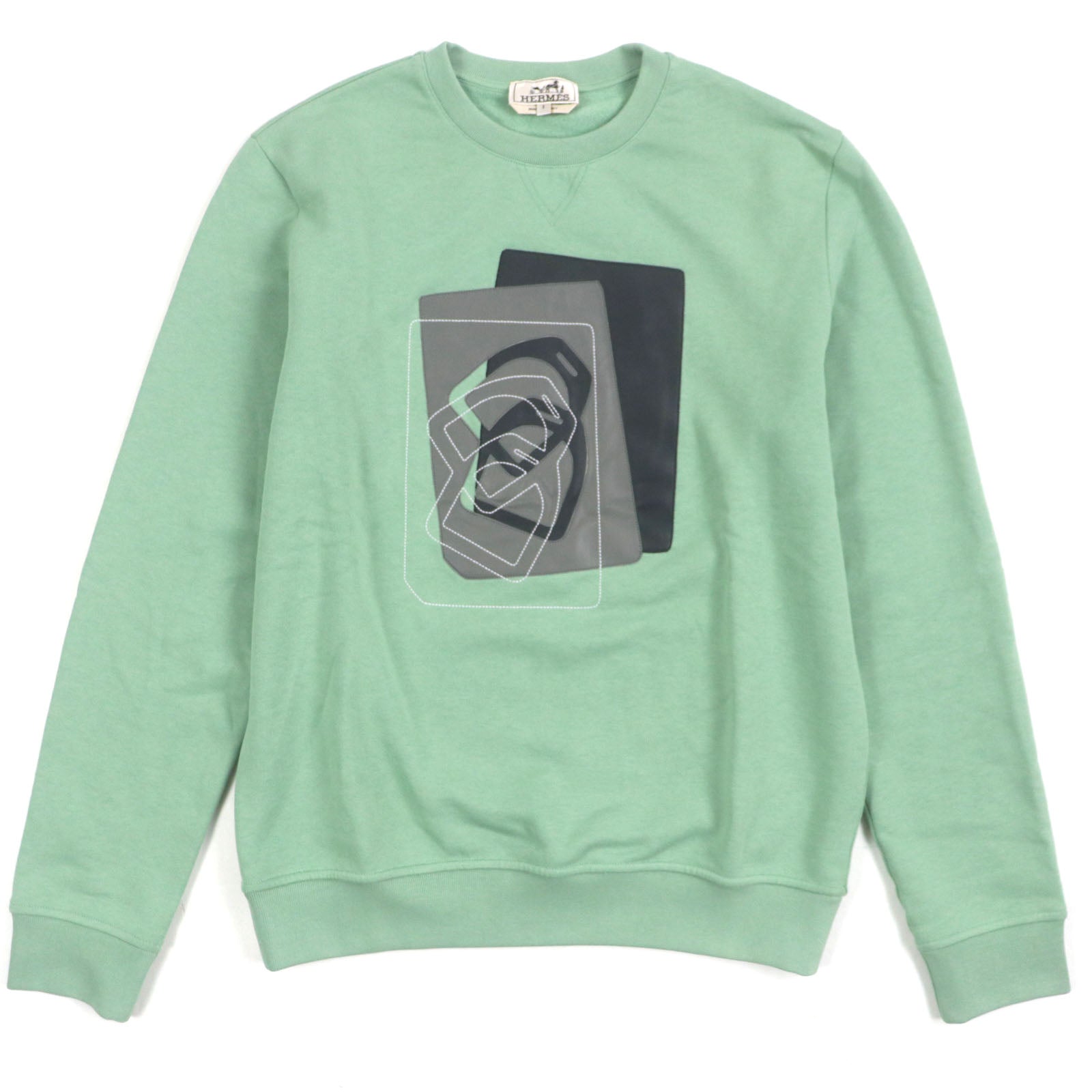 Hermes Crew neck Cotton Pullover