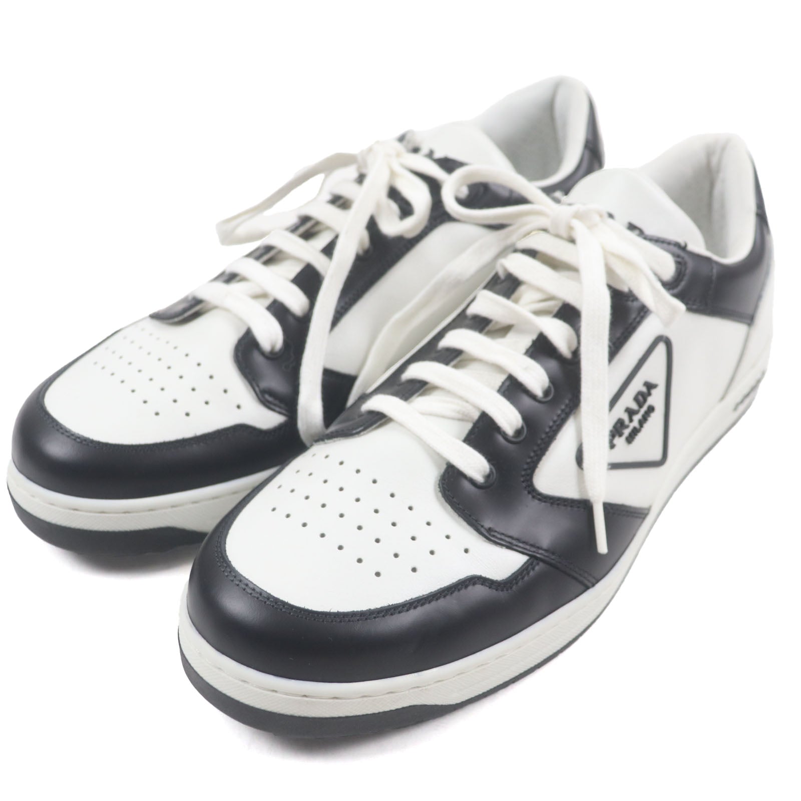 Prada 2EE363 Leather Sneakers