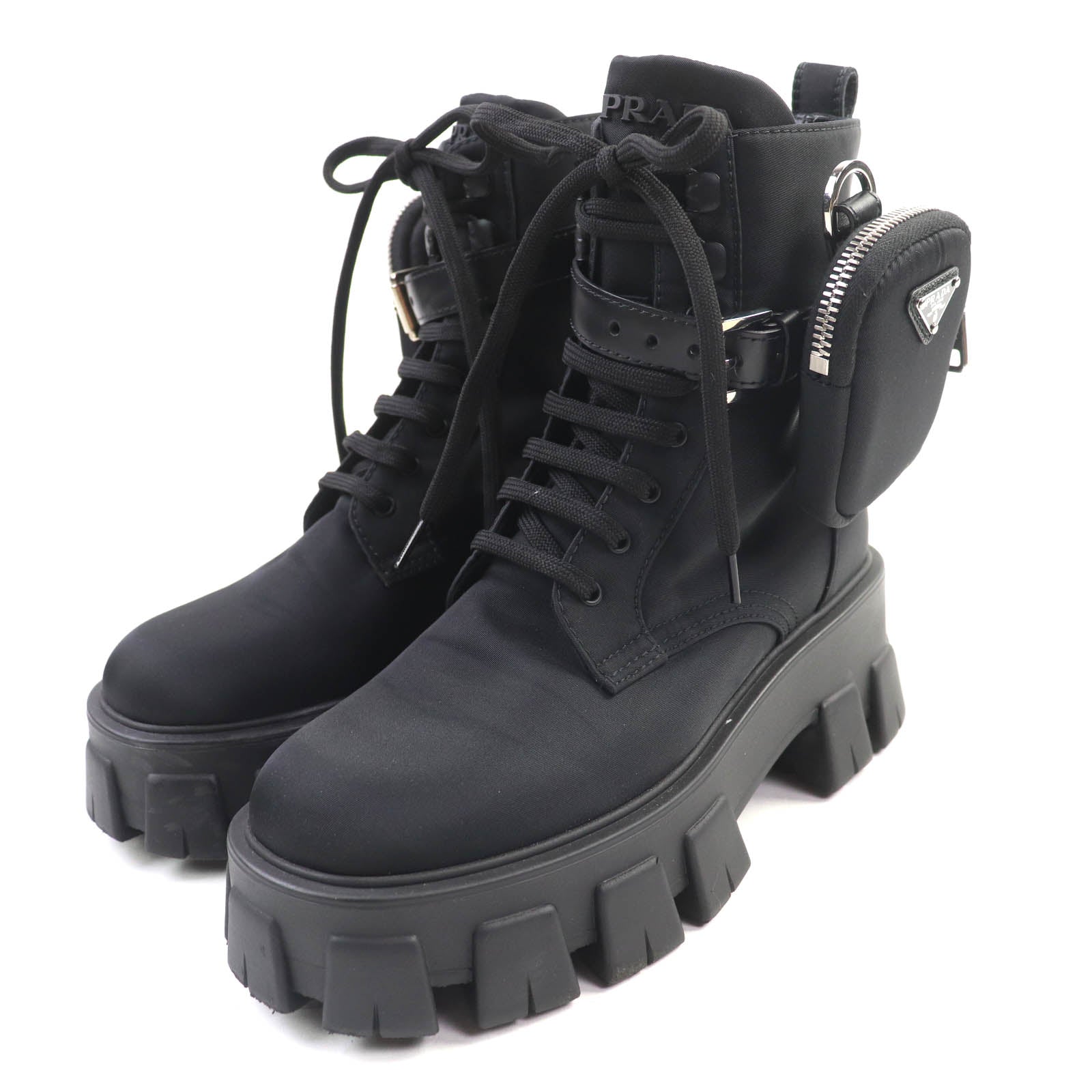 Prada Monolith Short Boots