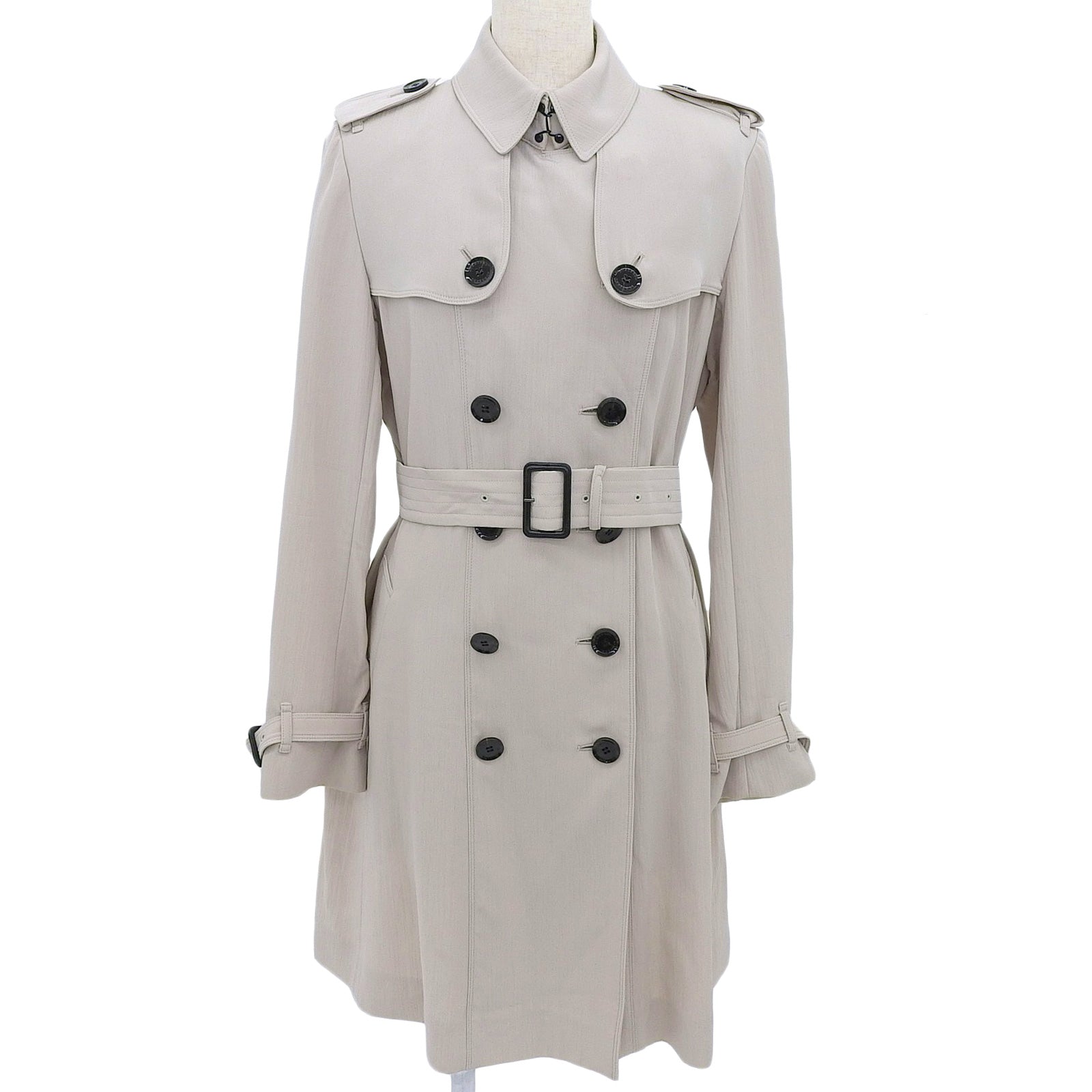Burberry London Trench Coat Rayon Trench Coat