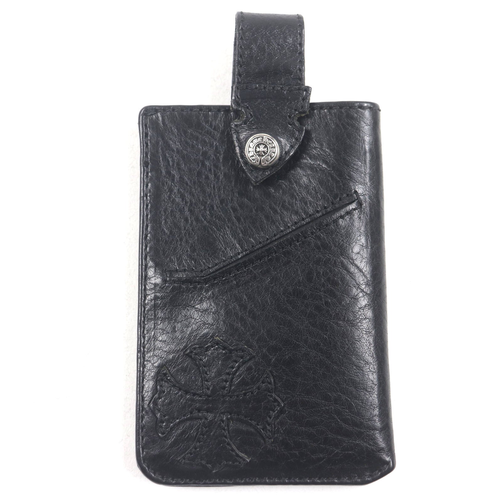 CHROME HEARTS The Way I Walk Leather Pass Case