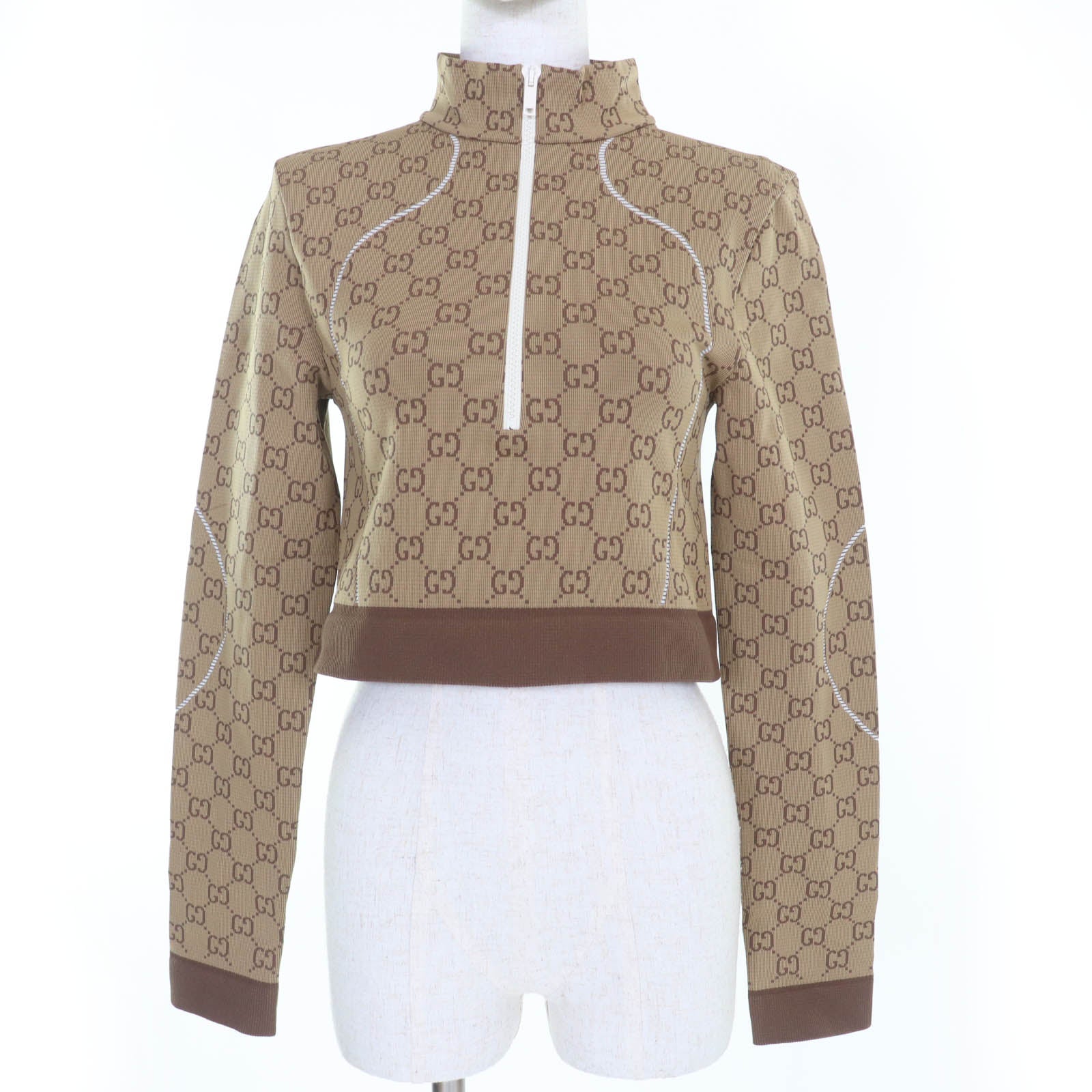 Gucci GG Pattern Cotton Top