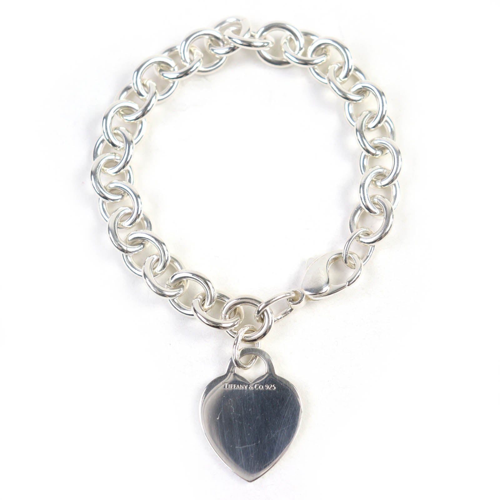 Tiffany&Co. Heart Tag Silver Bracelet