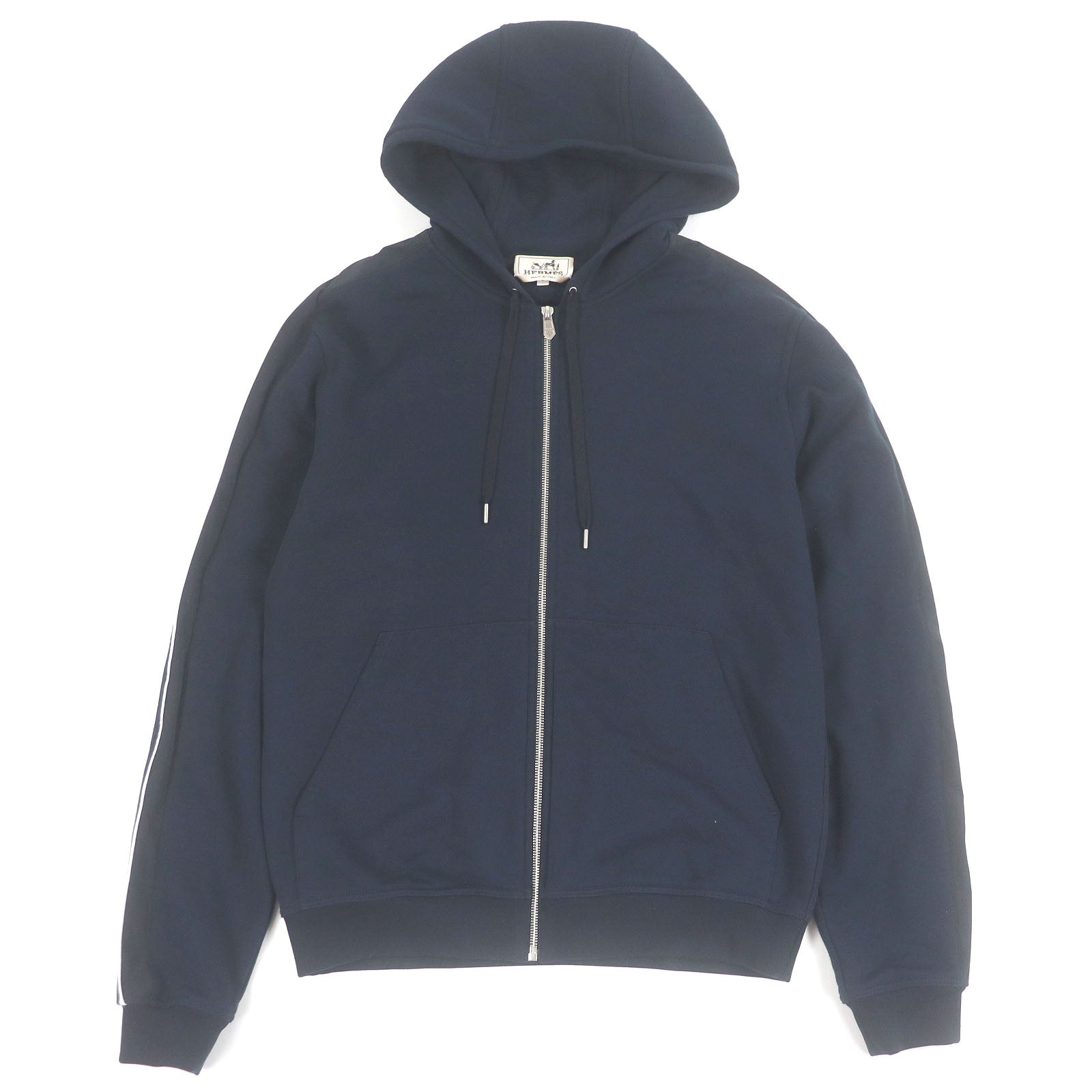 Hermes Run H Side line Cotton Hoodie