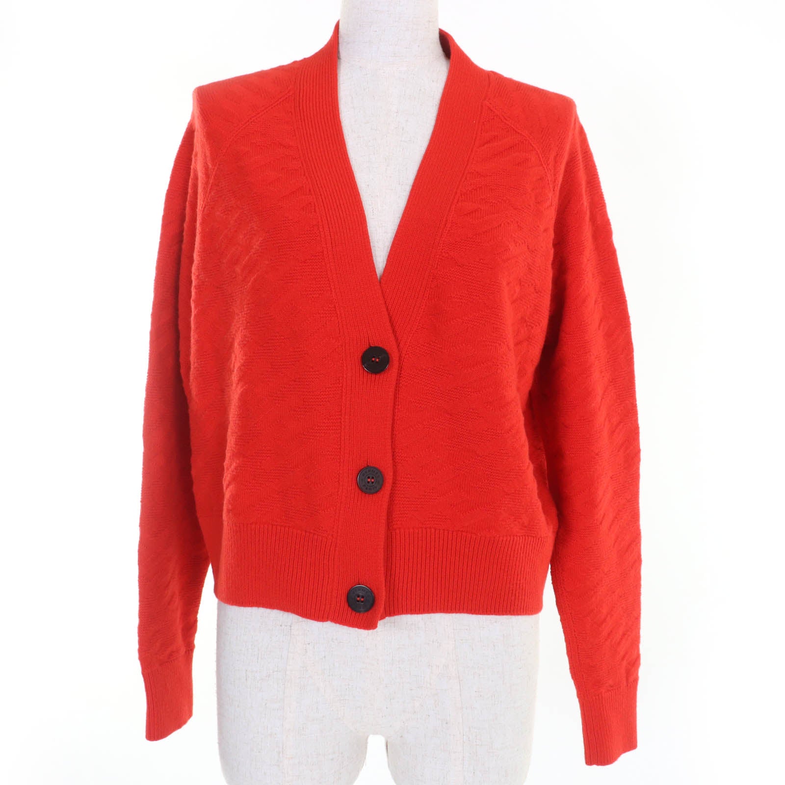 Hermes H motif Wool Cardigan