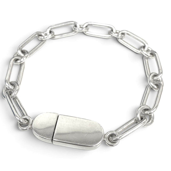 Gucci Silver Chain Bracelet