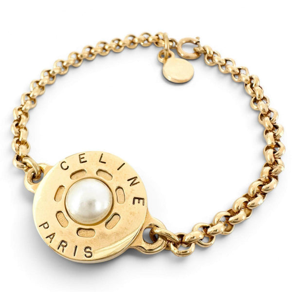 Celine Circle Logo Bracelet