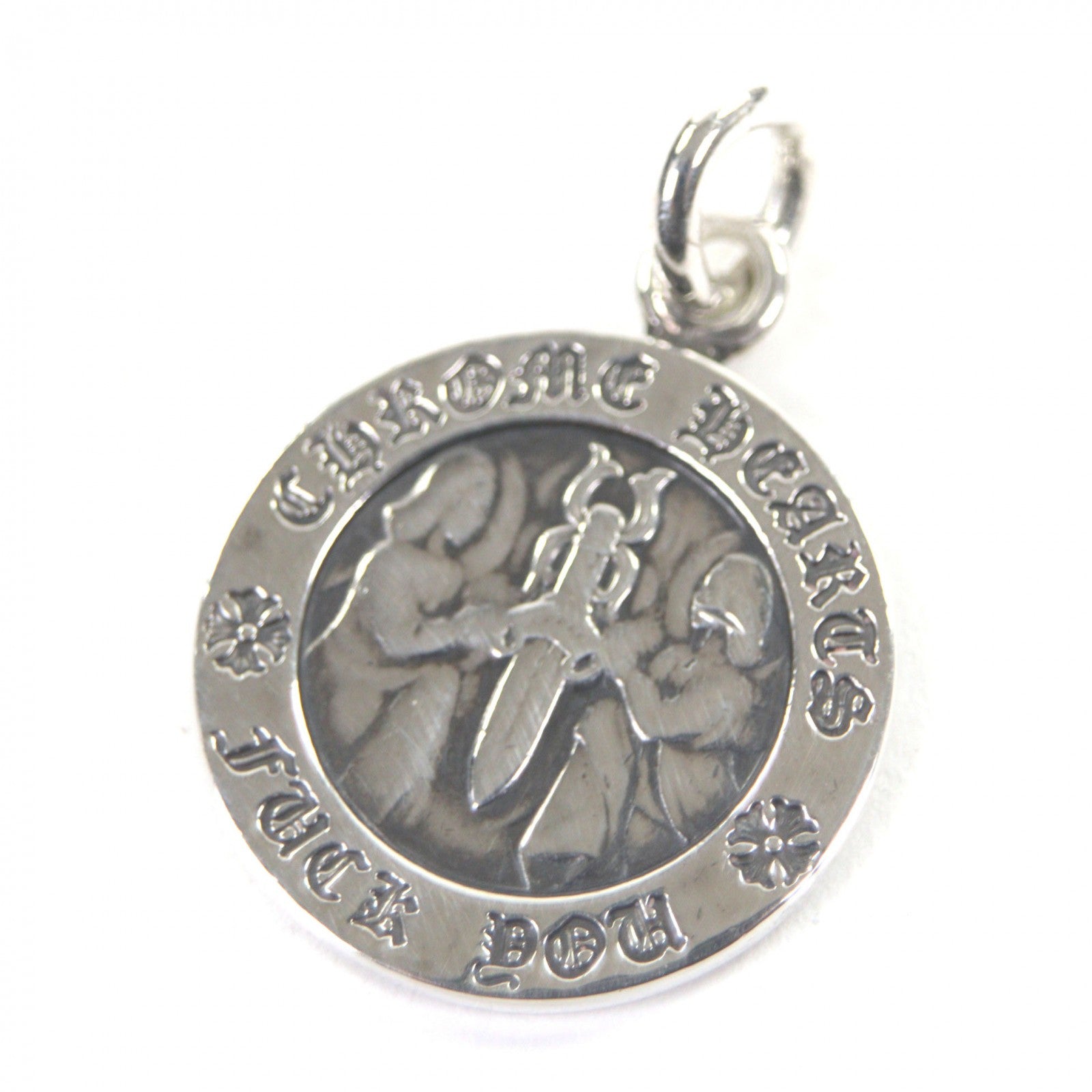 Chrome Hearts 925 Silver Angel Pendant