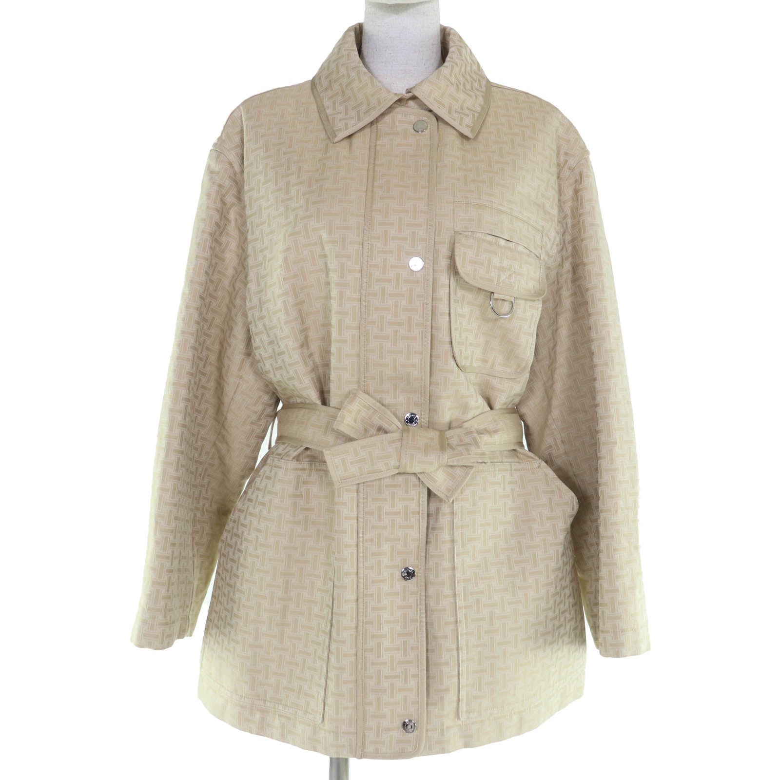 Hermes H Mosaic Cotton Jacket