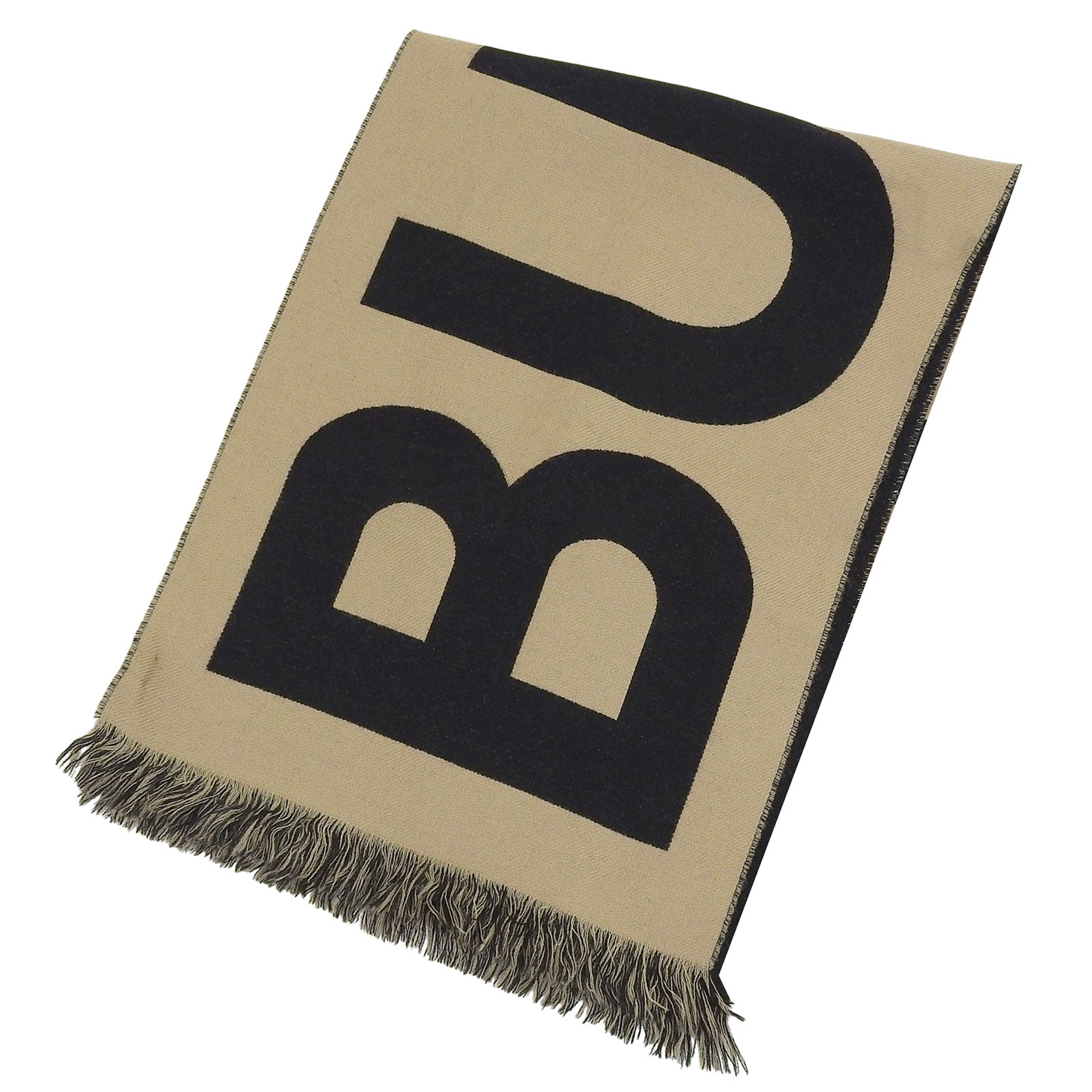 Burberry Logo jacquard Wool Scarf