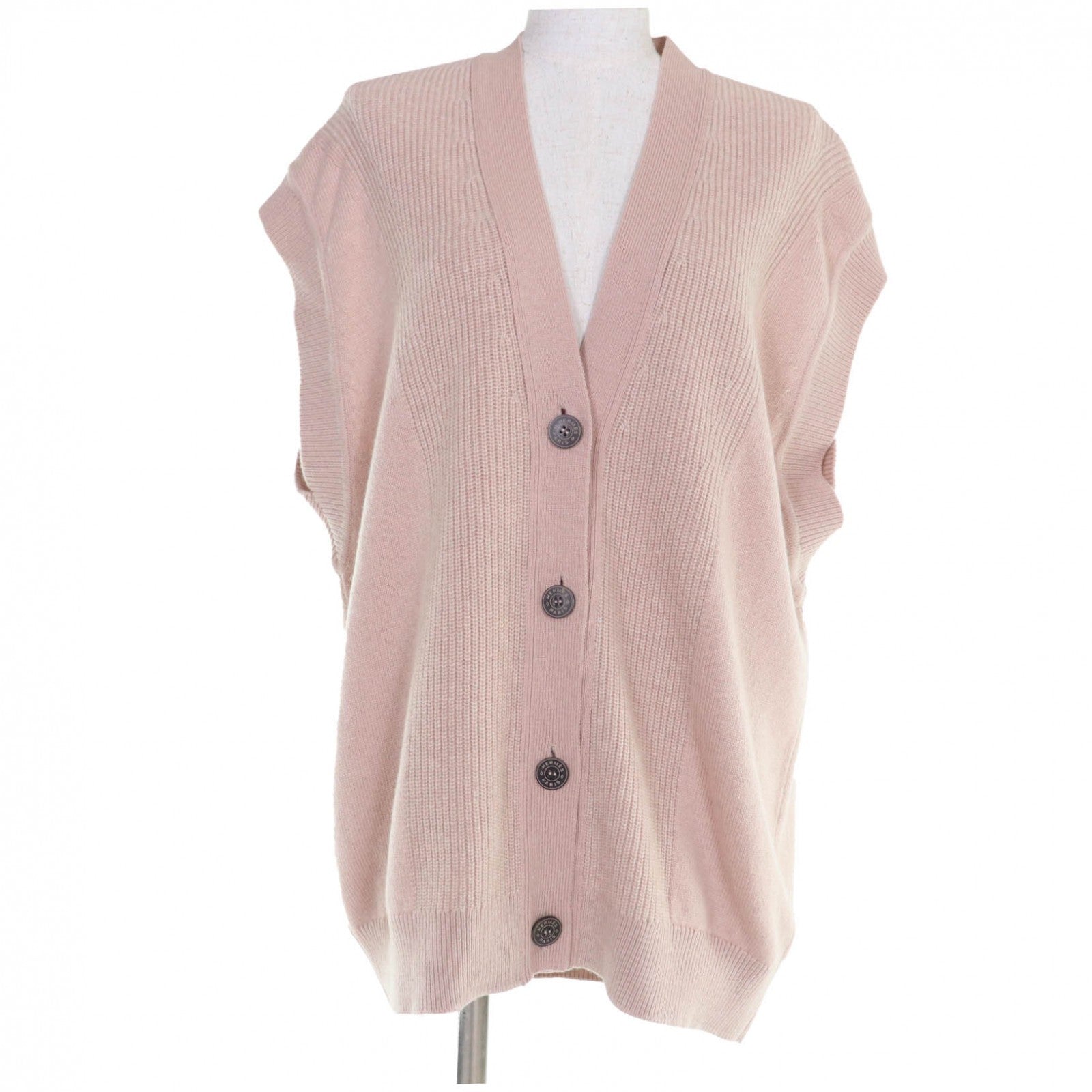 Hermès Cashmere Knit Vest 34