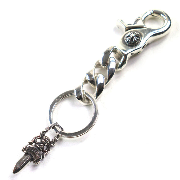 Chrome Hearts CLP CHN CLASSIC Short Classic Link 925 keyring