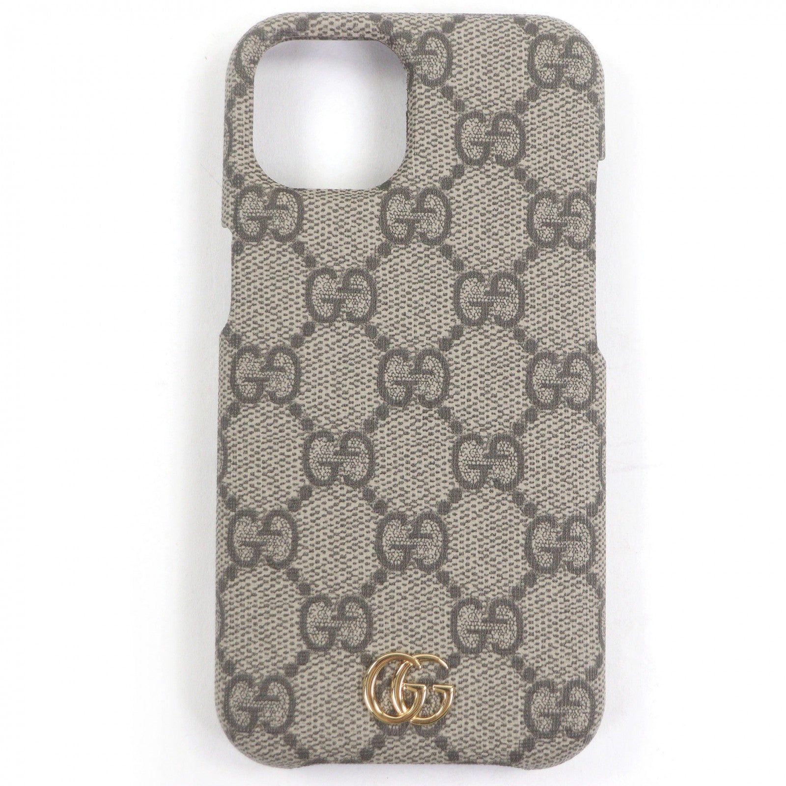 Gucci GG Supreme GG Logo iPhone Case
