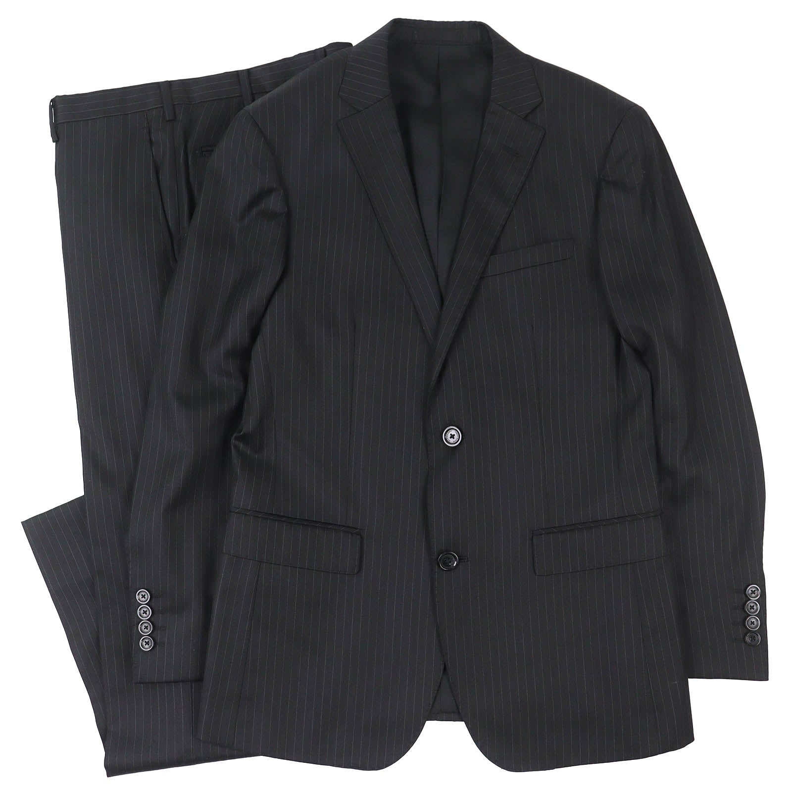 BURBERRY BLACK LABEL Stripe Pattern Suit Set