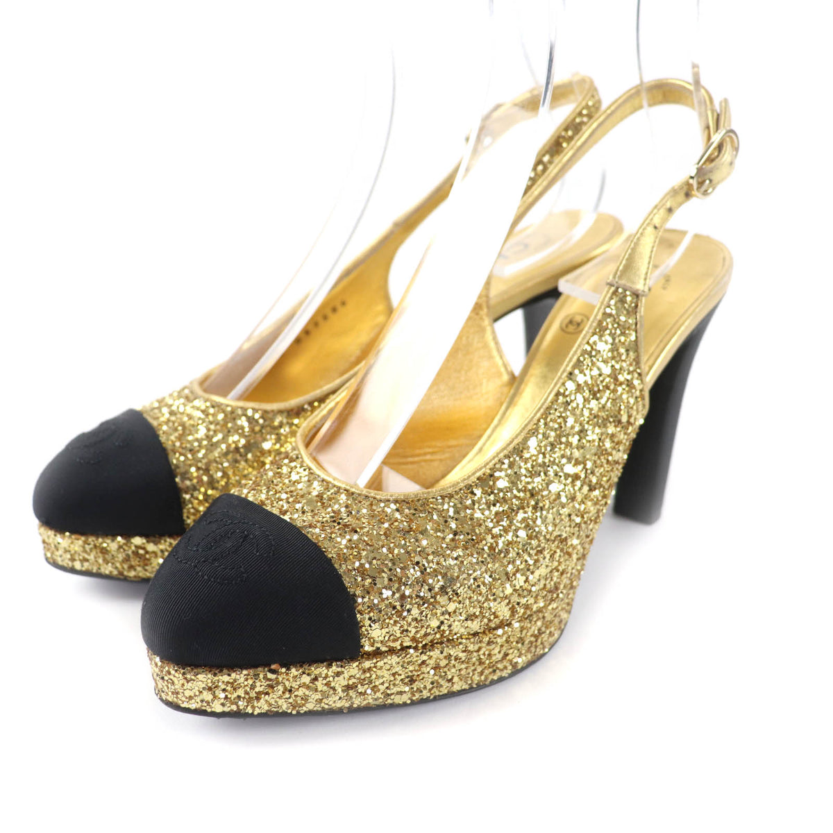 Chanel Sequin Pumps