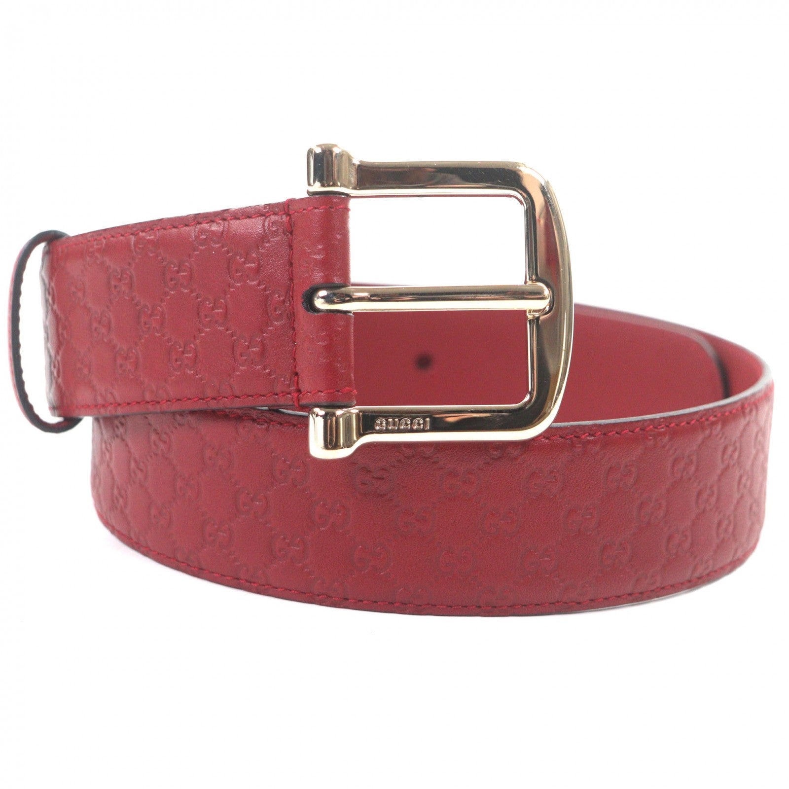 Gucci Guccissima Leather Belt