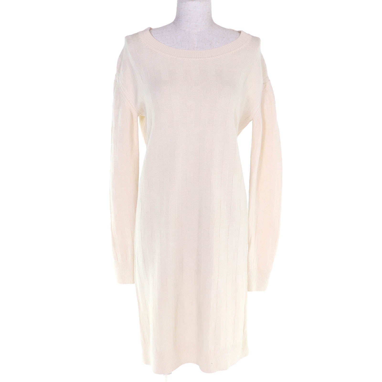 Hermes H Pattern Wool Knit Dress36