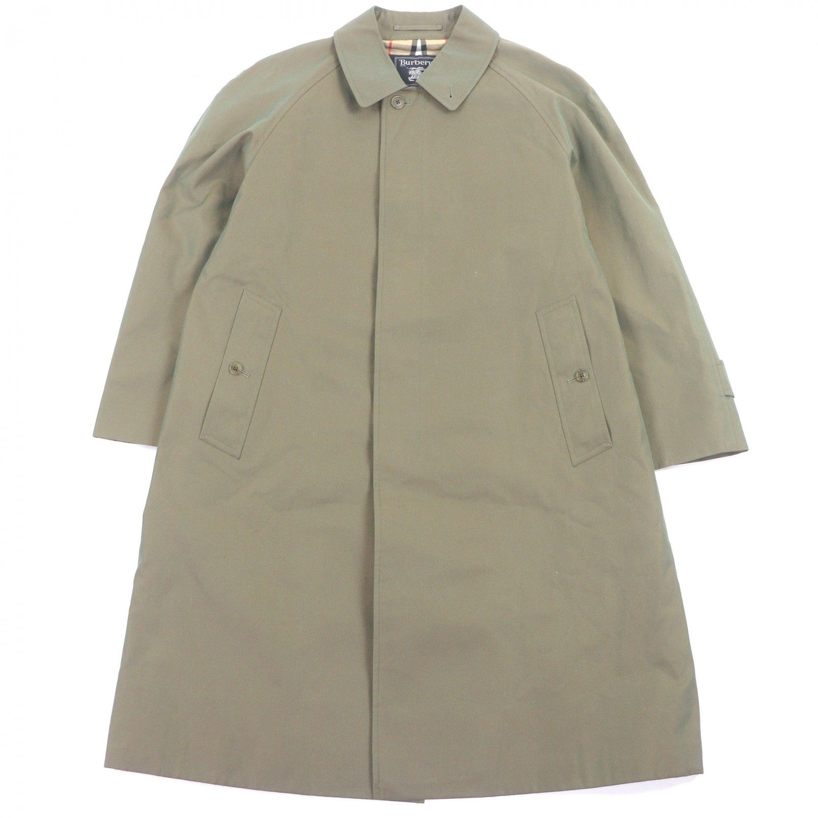 Burberrys Nova Check Cotton Coat