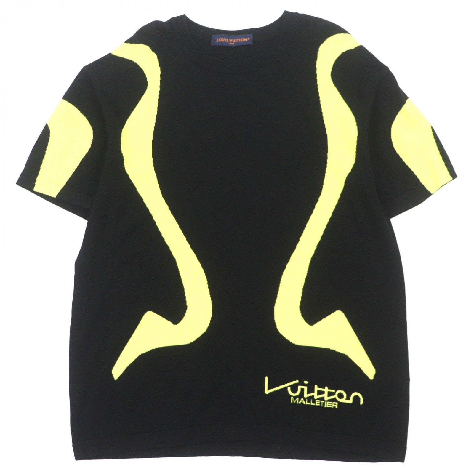 Louis Vuitton Logo Cotton Knit T-shirt
