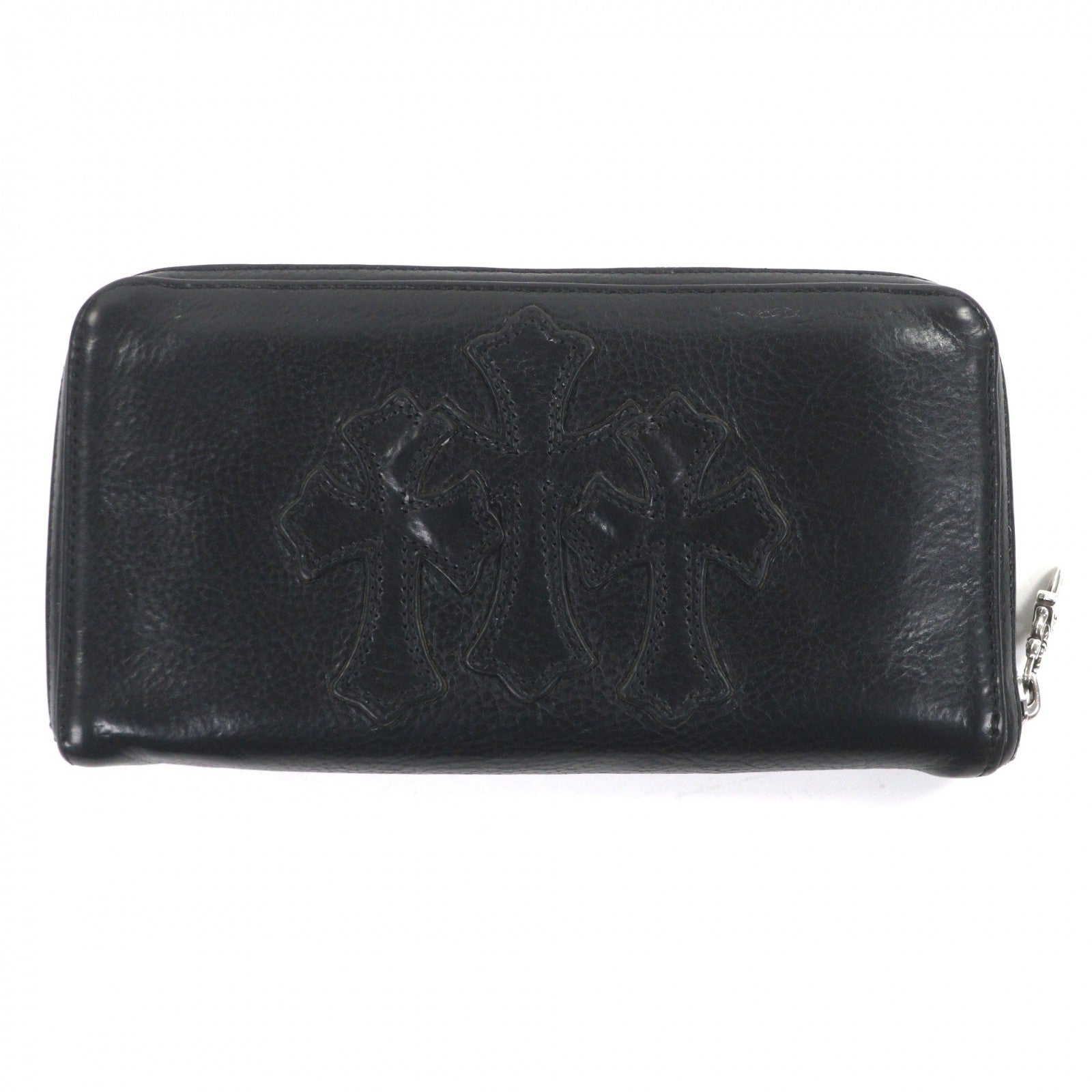 Chrome Hearts REC ZIP Leather Wallet