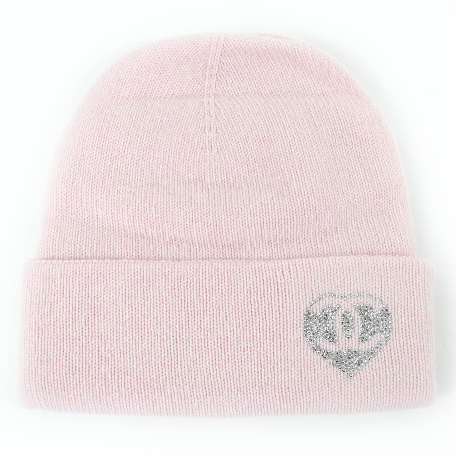 Chanel COCO Mark Heart Cashmere Knit Cap