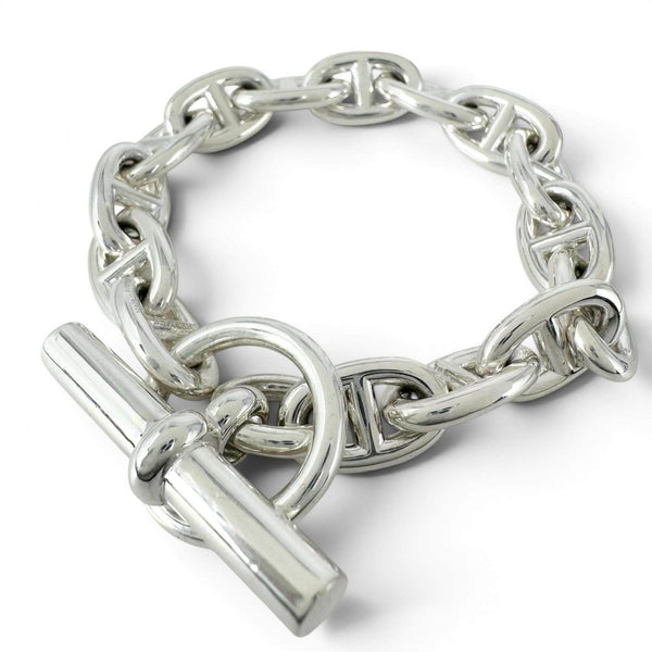 Hermès Chaîne d’Ancre AG925 Bracelet Size 17