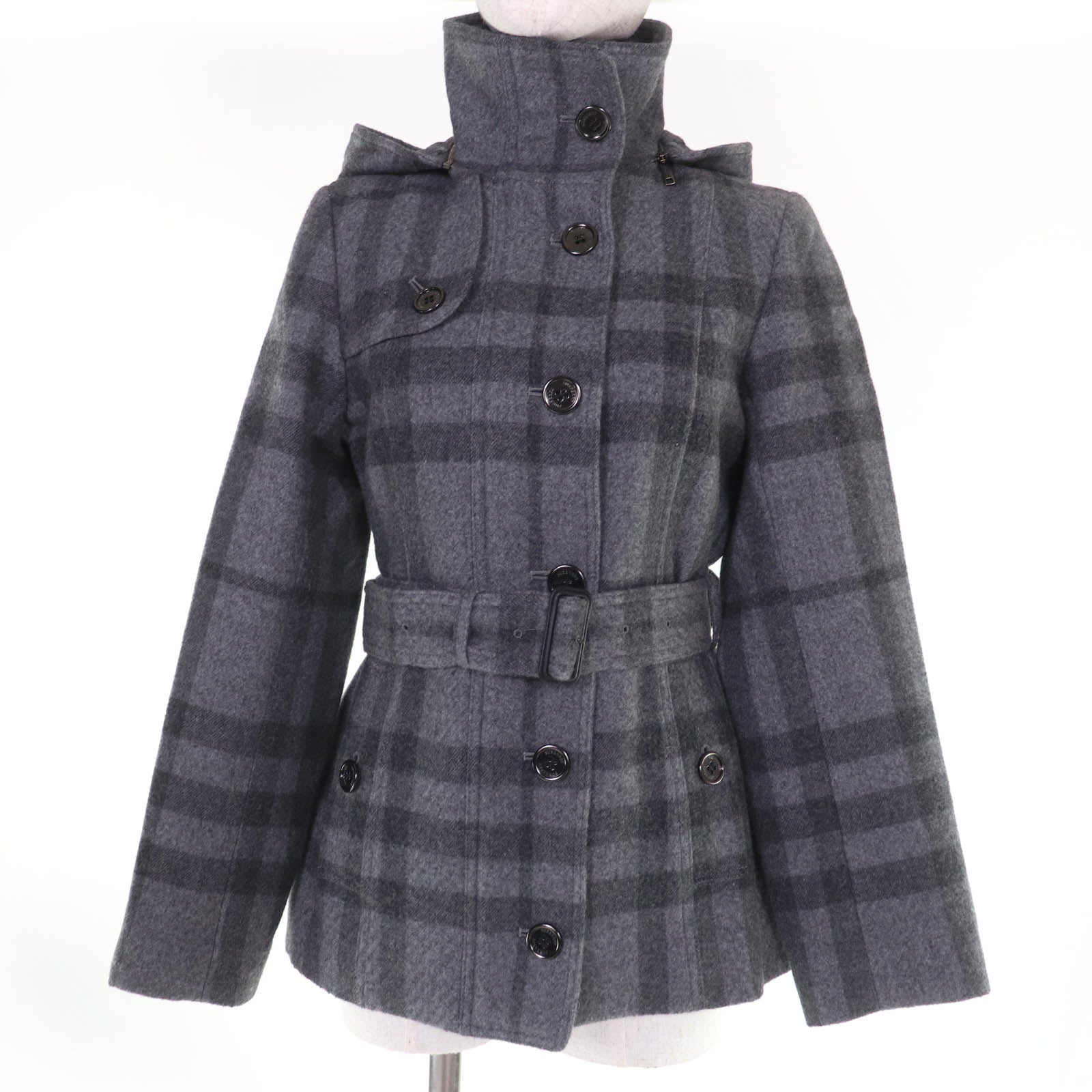 Burberry London Wool Angora Coat