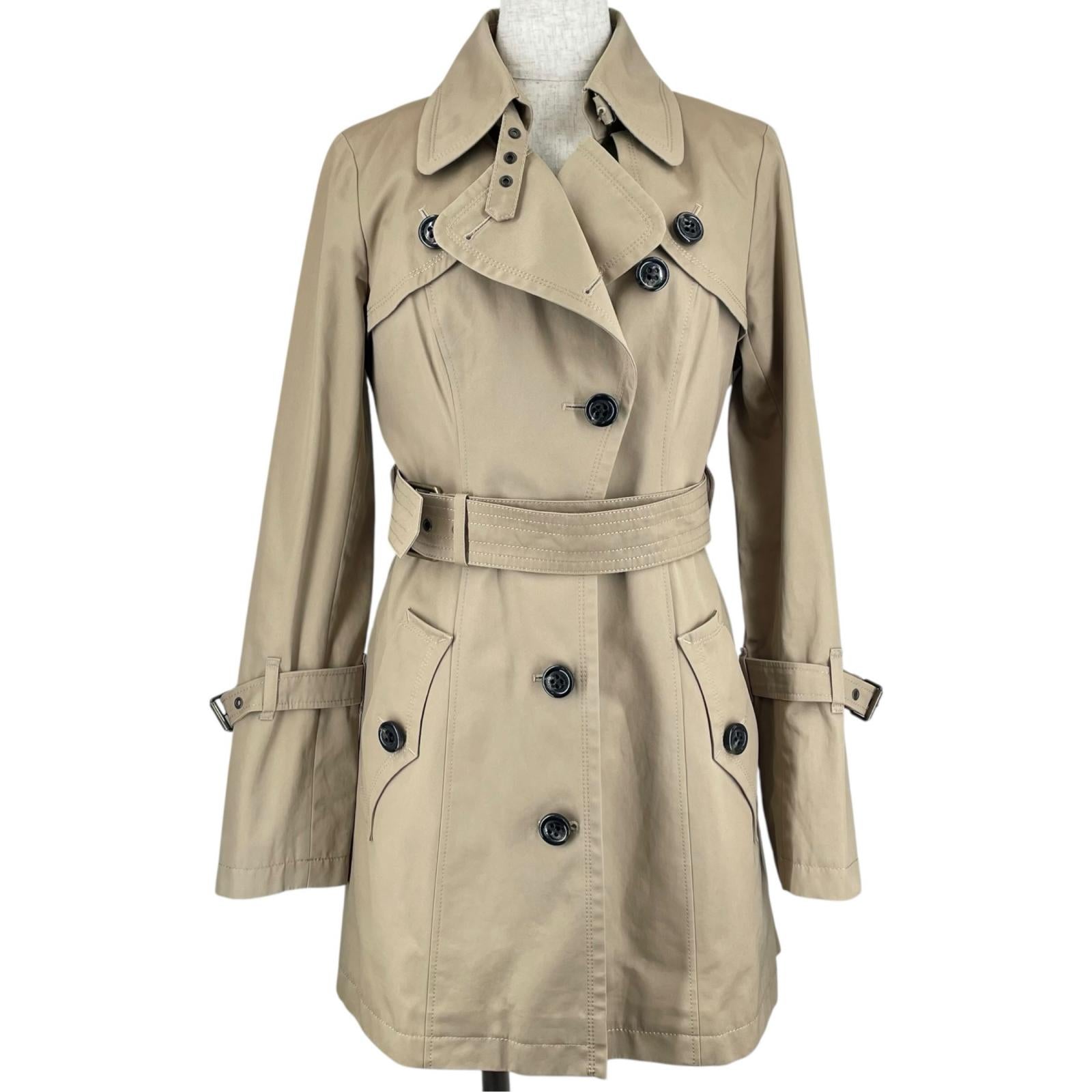 Burberry Blue Label Cotton Trench Coat