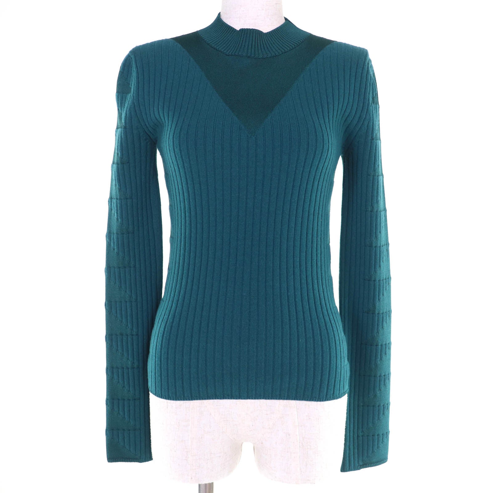 Hermes 3H2641DX Wool Silk Cashmere Knit Top 34