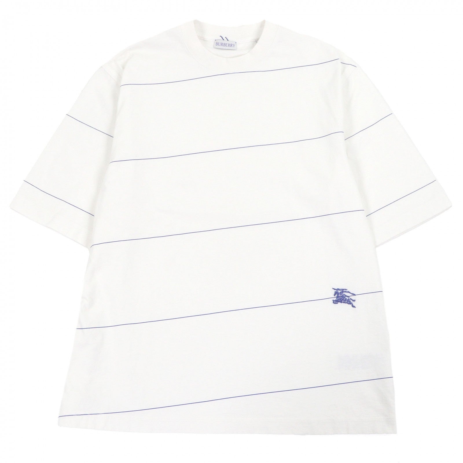 Burberry Logo embroidery Cotton T-shirt