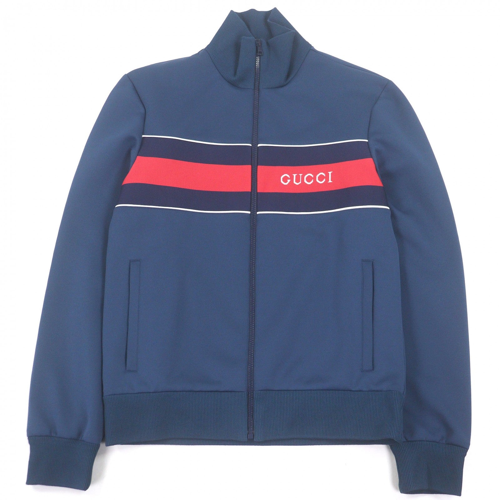 Gucci Blouson Neoprene Zip-Up Jacket