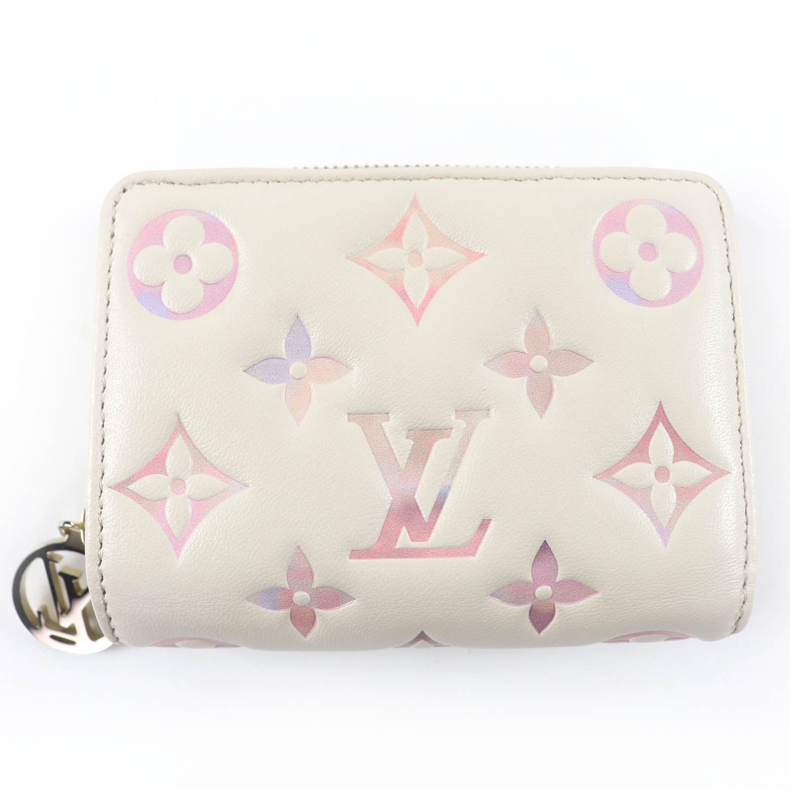Louis Vuitton Portefeuille Loup Monogram Lamb Leather Wallet