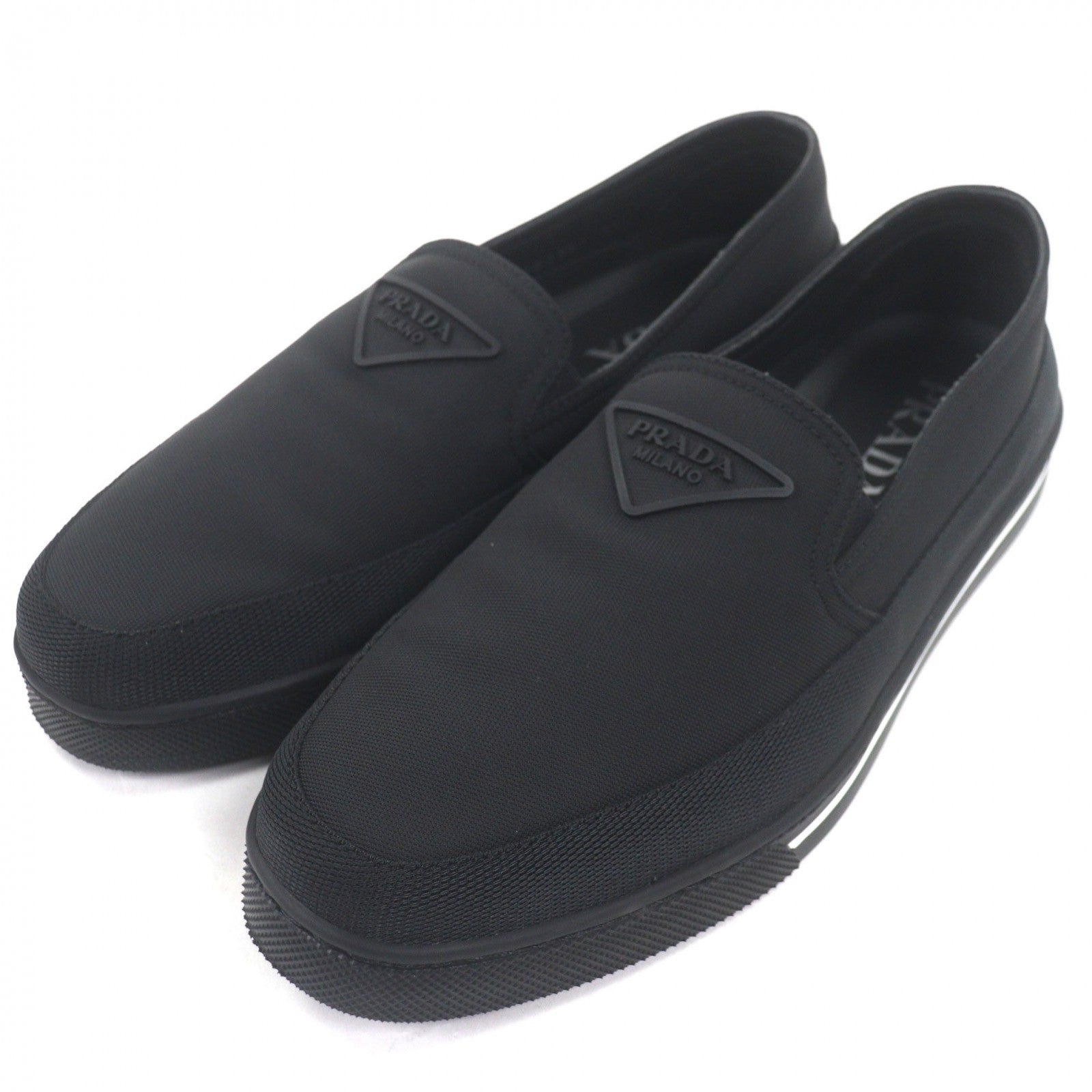 Prada Nylon Loafers
