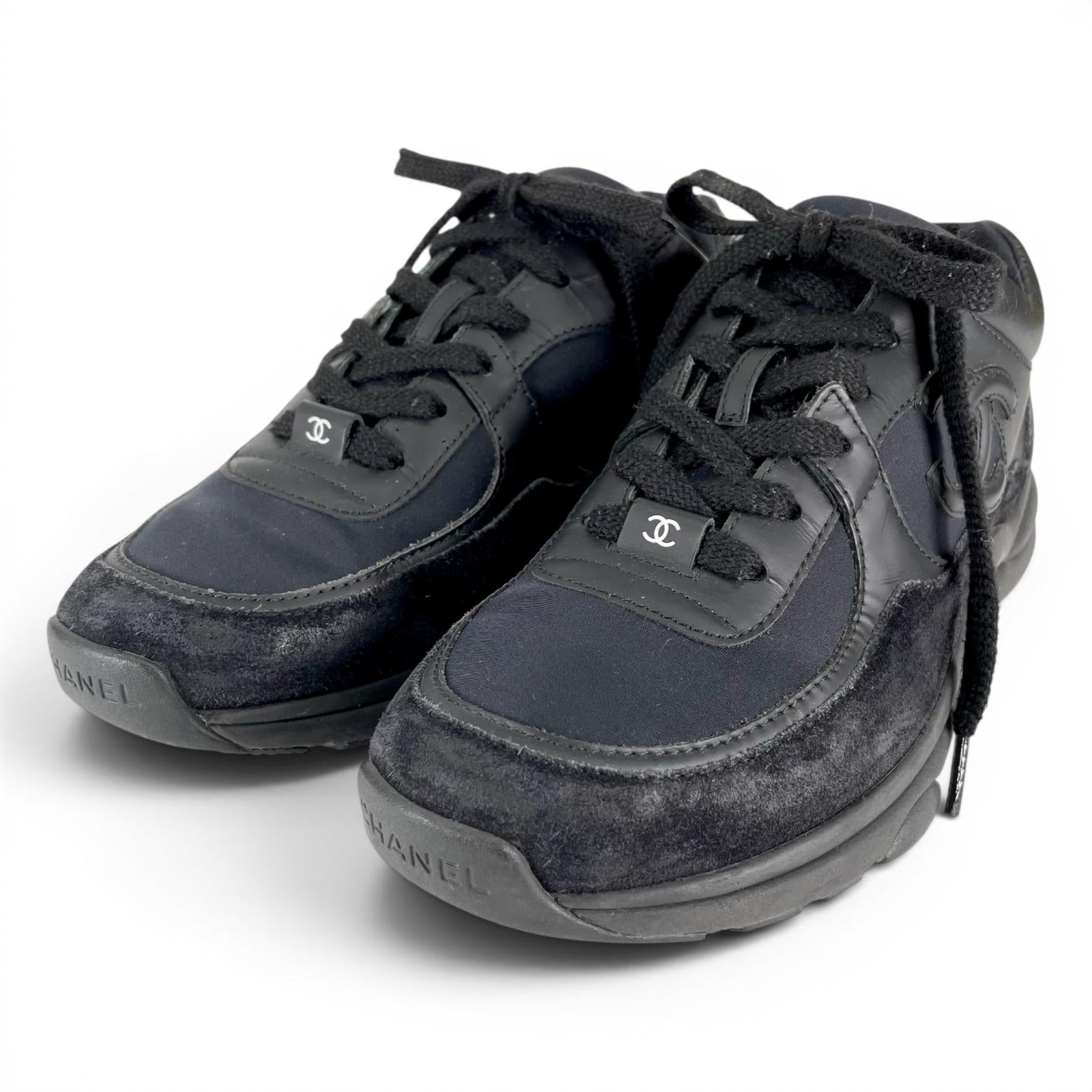 Chanel Leather Sneakers