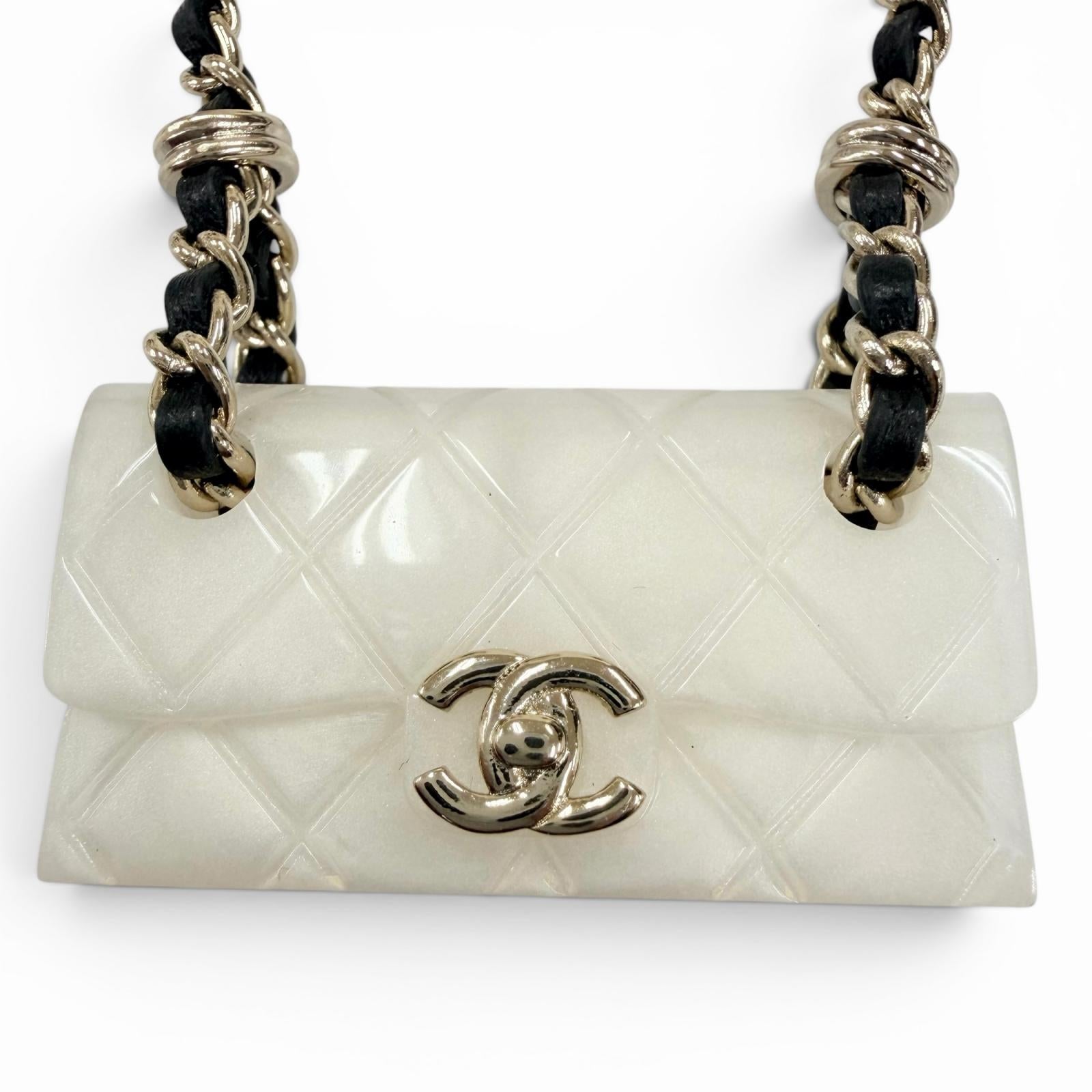 Chanel Matelass Chain Necklace