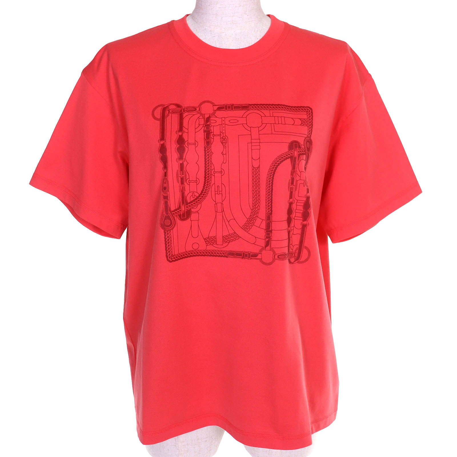Hermes Cartouche Canoe Cotton T shirt36