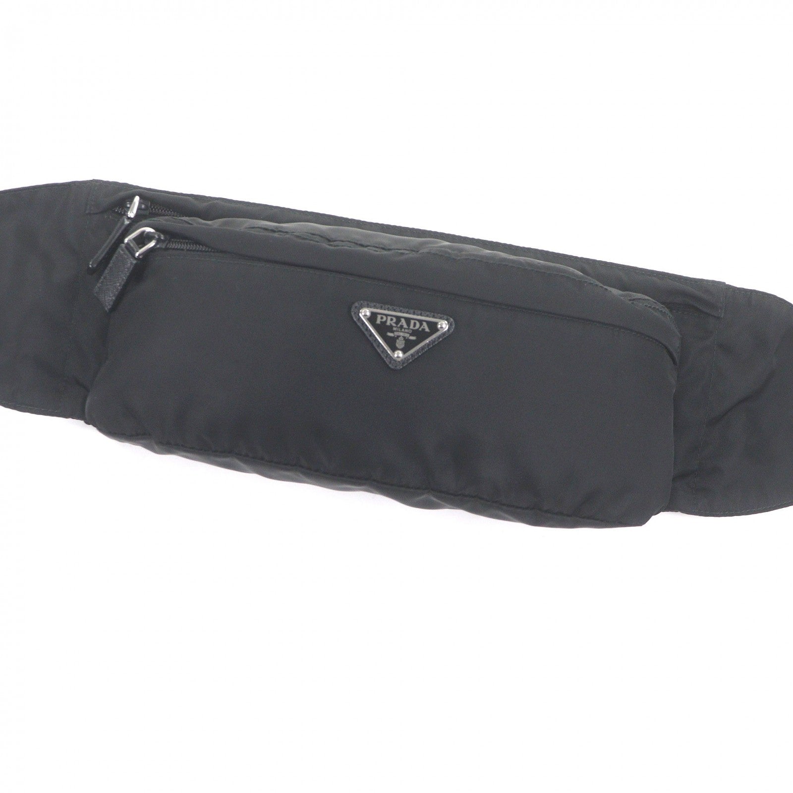 Prada Triangle Logo Waist Pouch