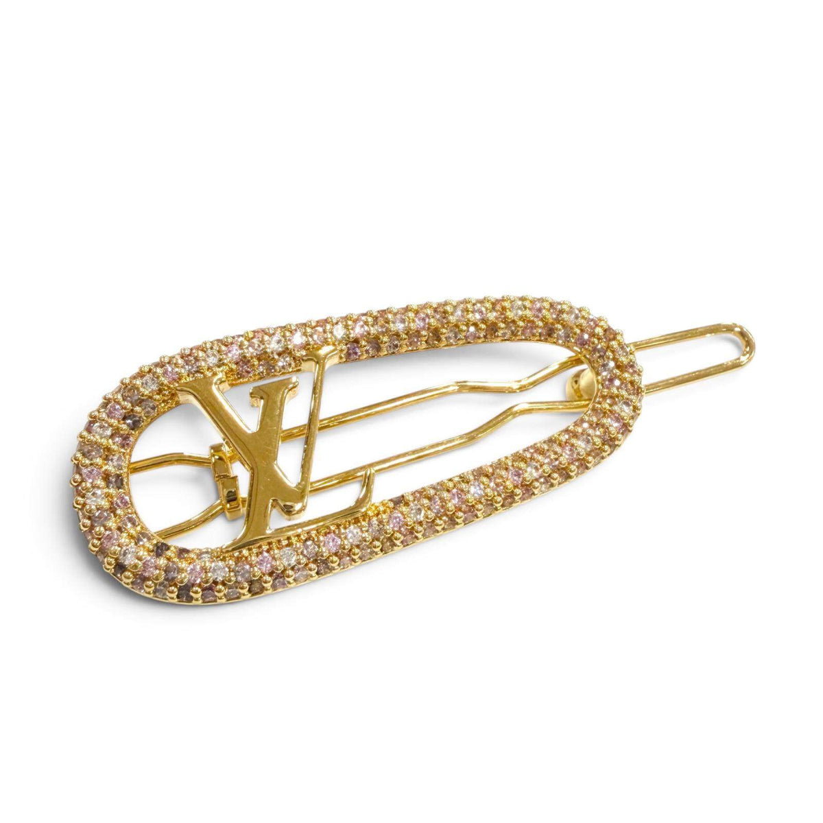 Louis Vuitton Valletta Barrette My LV Chain Hair Accessory