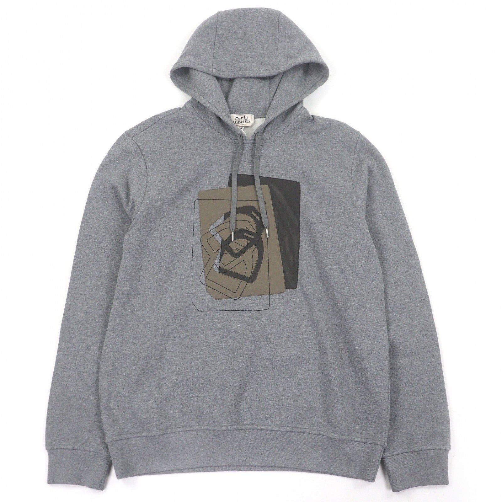 Hermes Armored Dekare Cotton Lambskin Hoodie