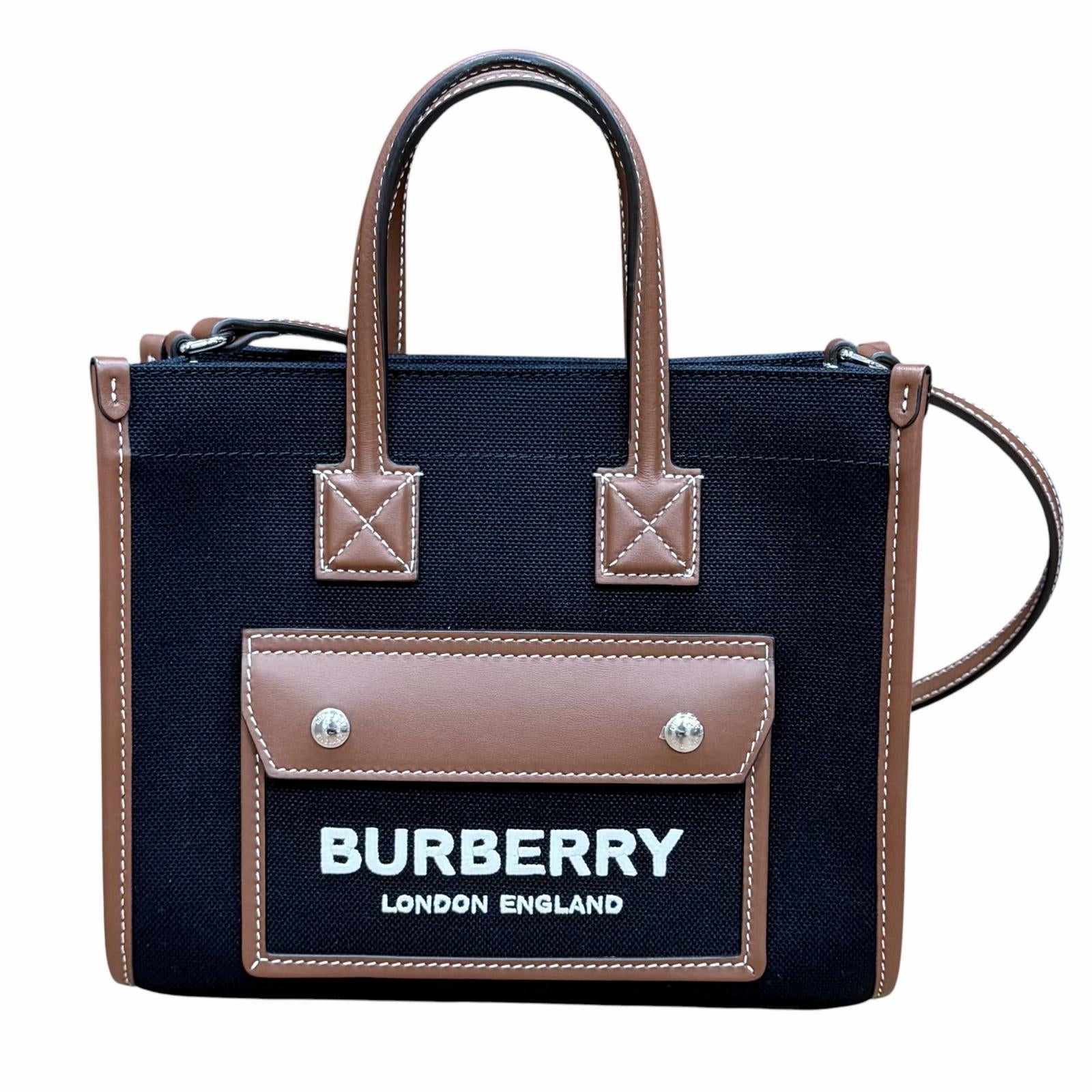 Burberry Canvas Shoulder Bag