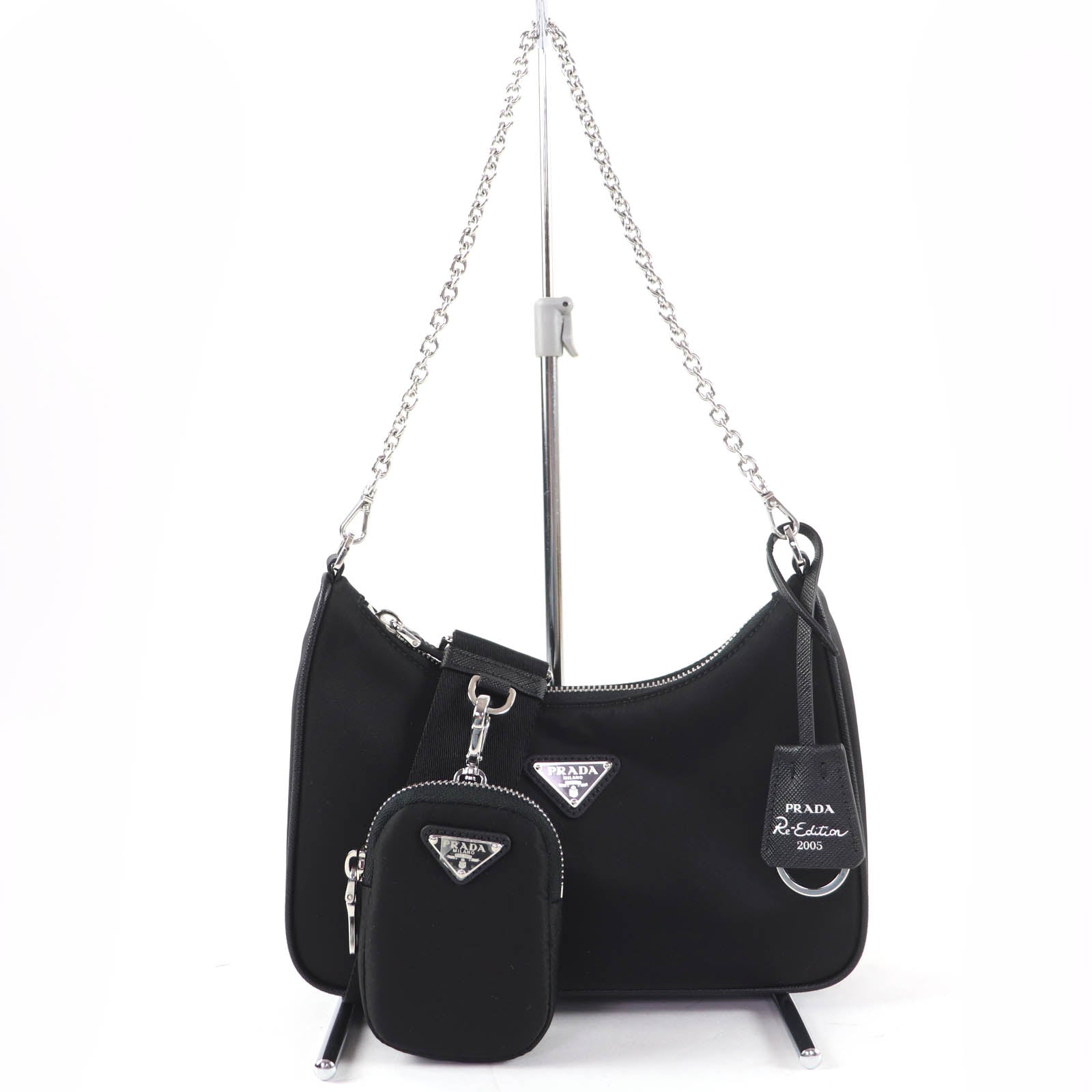 Prada Re-Edition Triangle Logo 2way Shoulder Bag