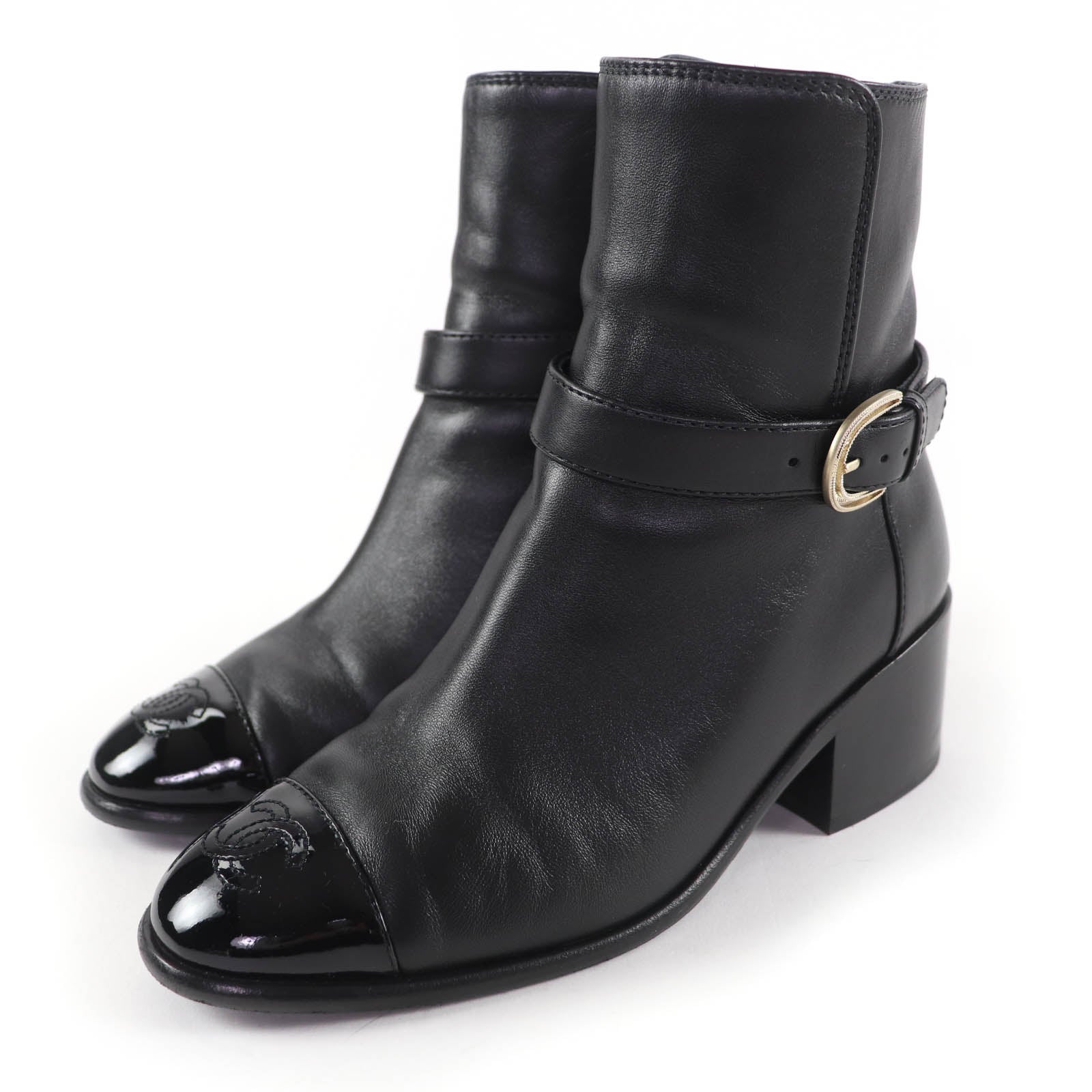 Chanel Leather Boots
